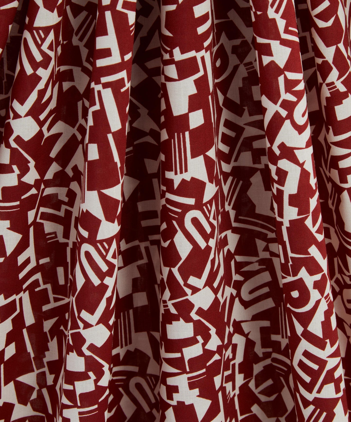 Future Federico Tana Lawn™ Cotton Fabric - Red - Liberty