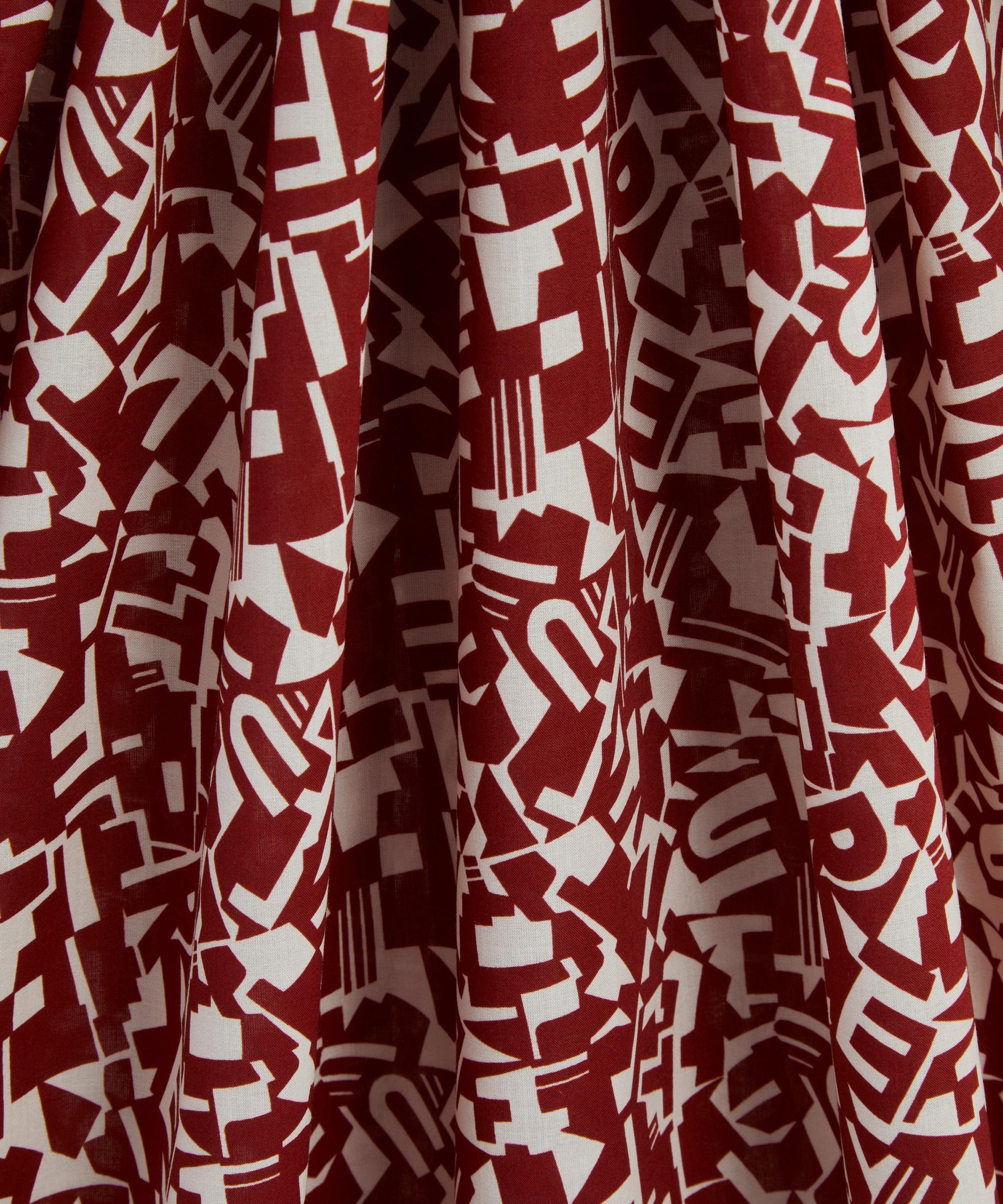 Future Federico Tana Lawn™ Cotton Fabric - Red - Liberty