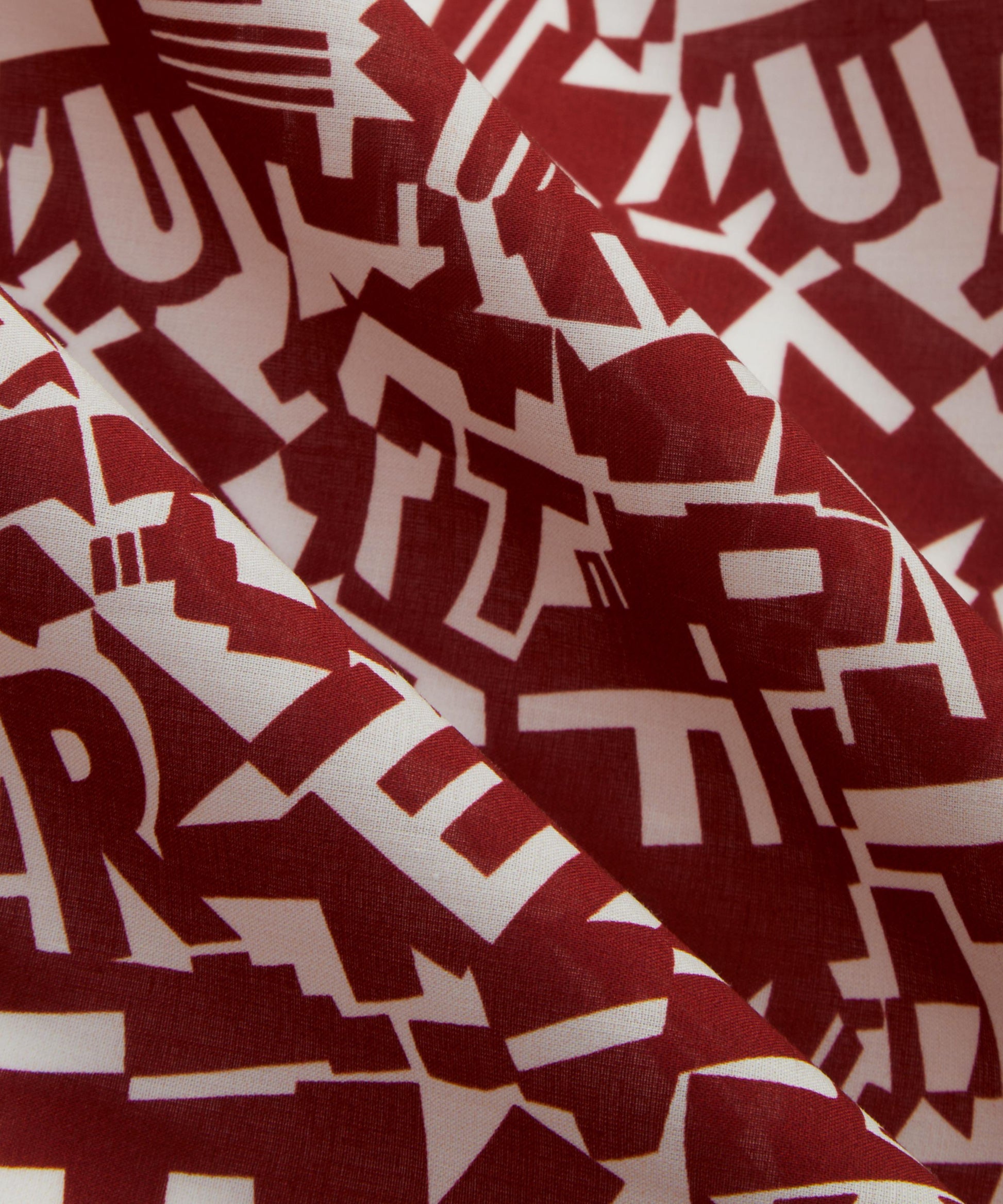 Future Federico Tana Lawn™ Cotton Fabric - Red - Liberty