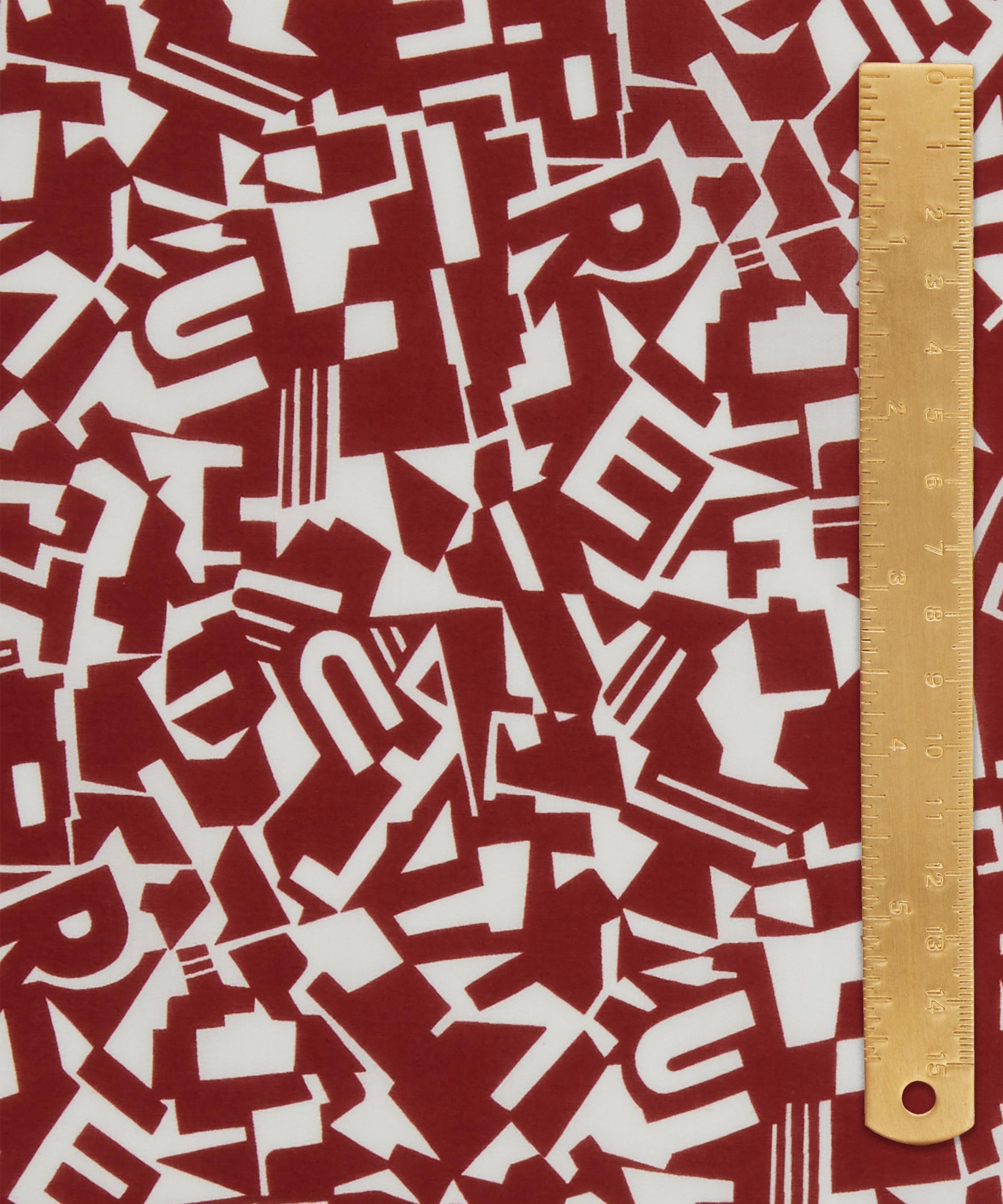 Future Federico Tana Lawn™ Cotton Fabric - Red - Liberty