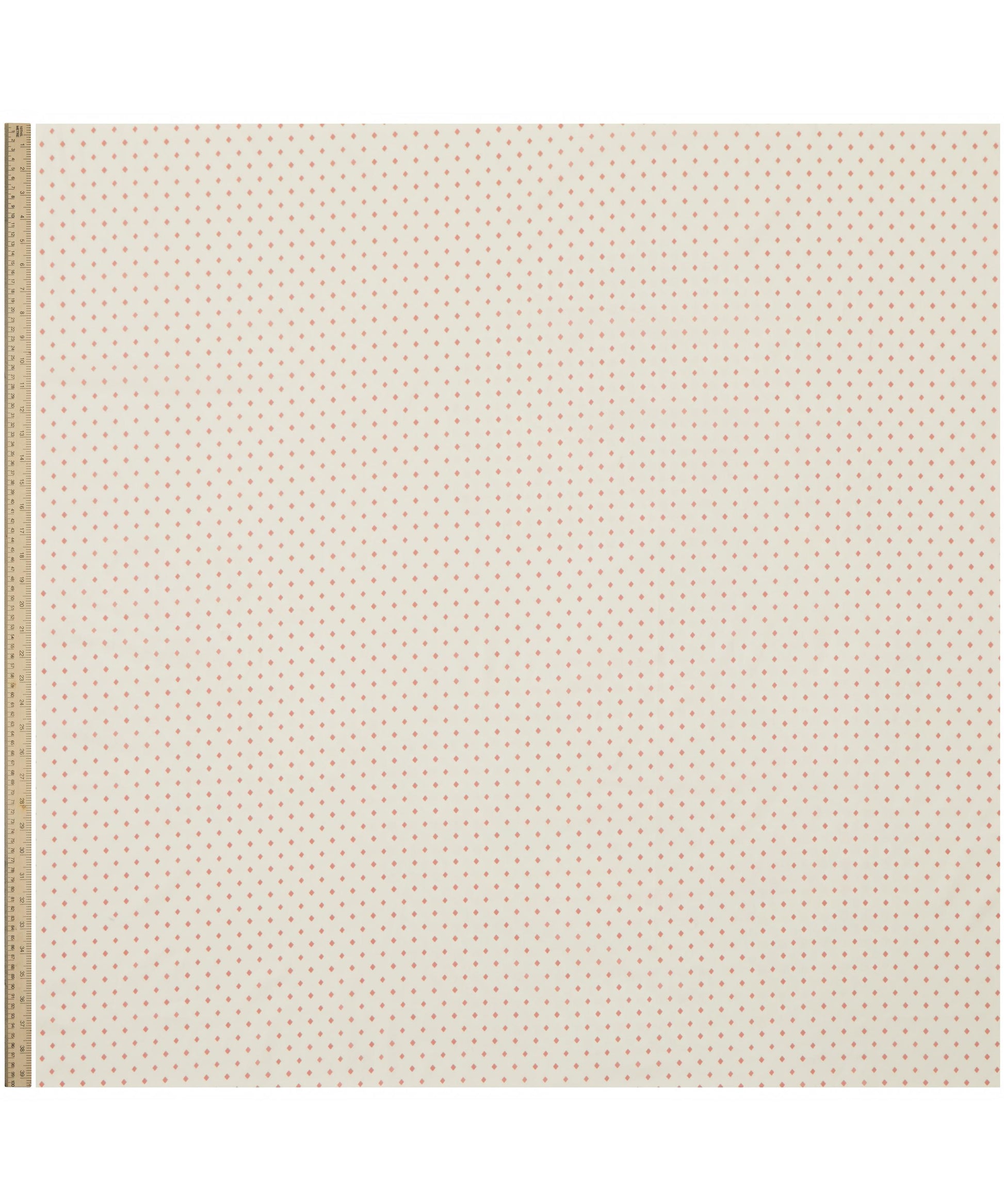 Futurist Diamond Lawn™ Cotton Fabric - Orange - Liberty