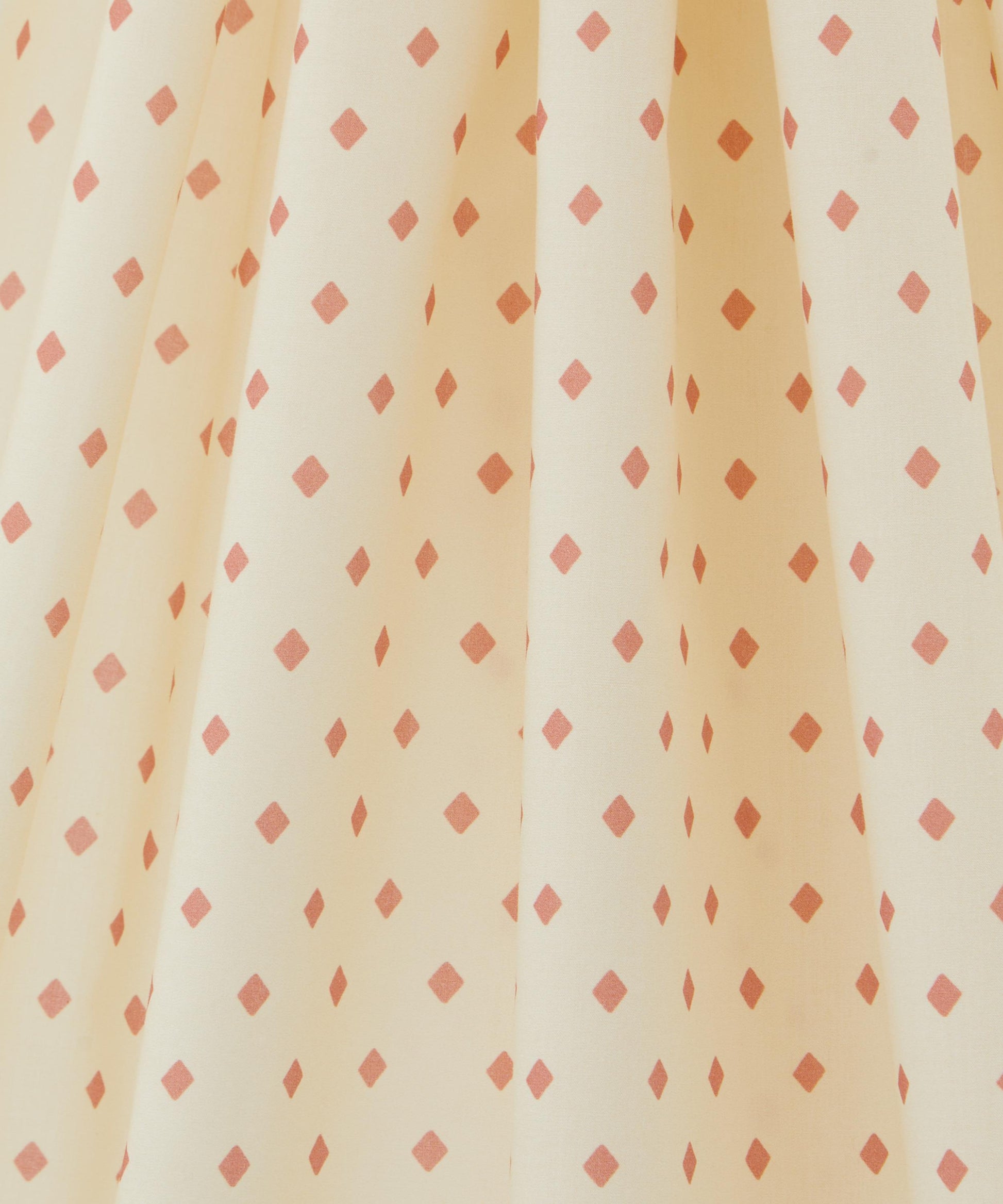 Futurist Diamond Lawn™ Cotton Fabric - Orange - Liberty