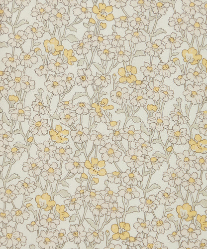 Chiltern Hill Lasenby Quilting Cotton Fabric - White - Liberty