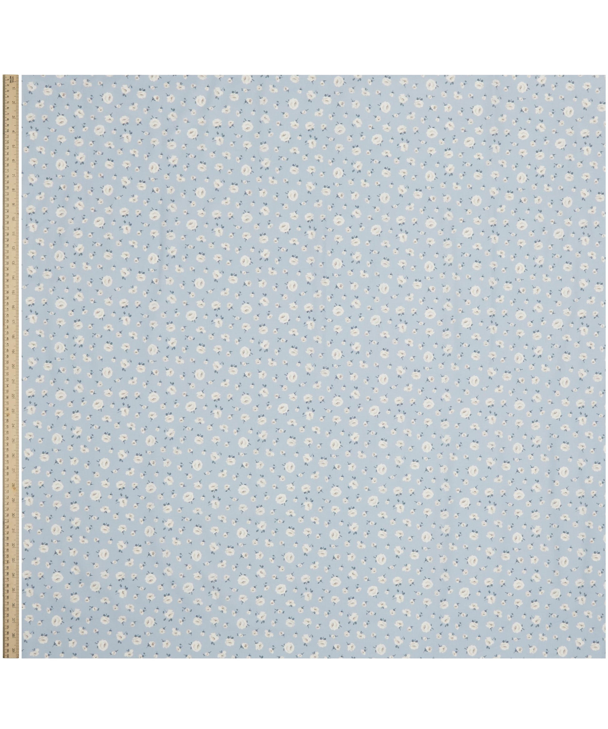 Mary Rose Lasenby Quilting Cotton Fabric - Silver - Liberty