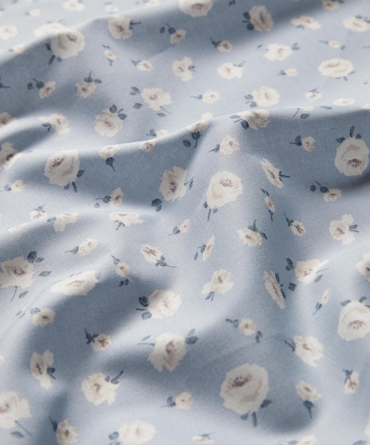 Mary Rose Lasenby Quilting Cotton Fabric - Silver - Liberty