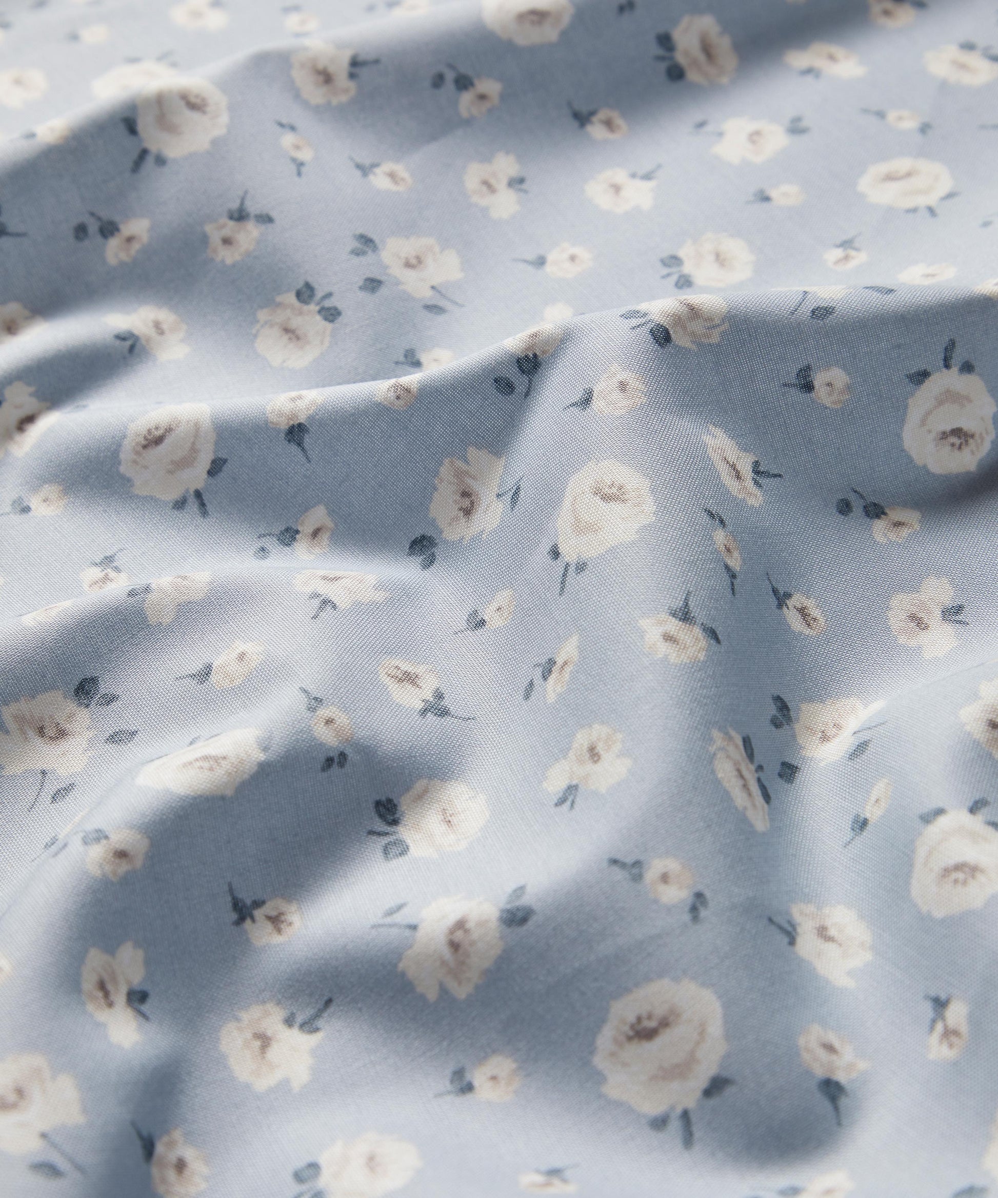 Mary Rose Lasenby Quilting Cotton Fabric - Silver - Liberty