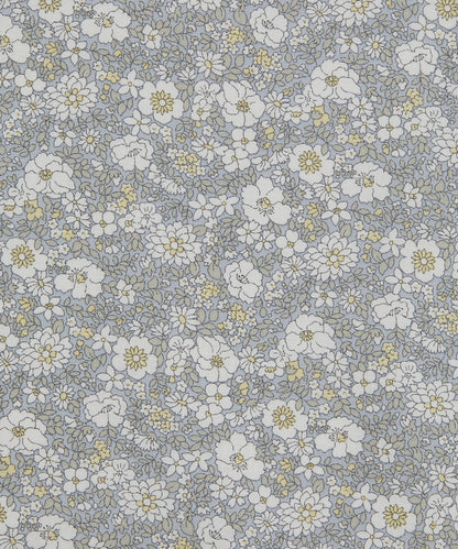 Arley Blossom Lasenby Quilting Cotton Fabric - Gray - Liberty