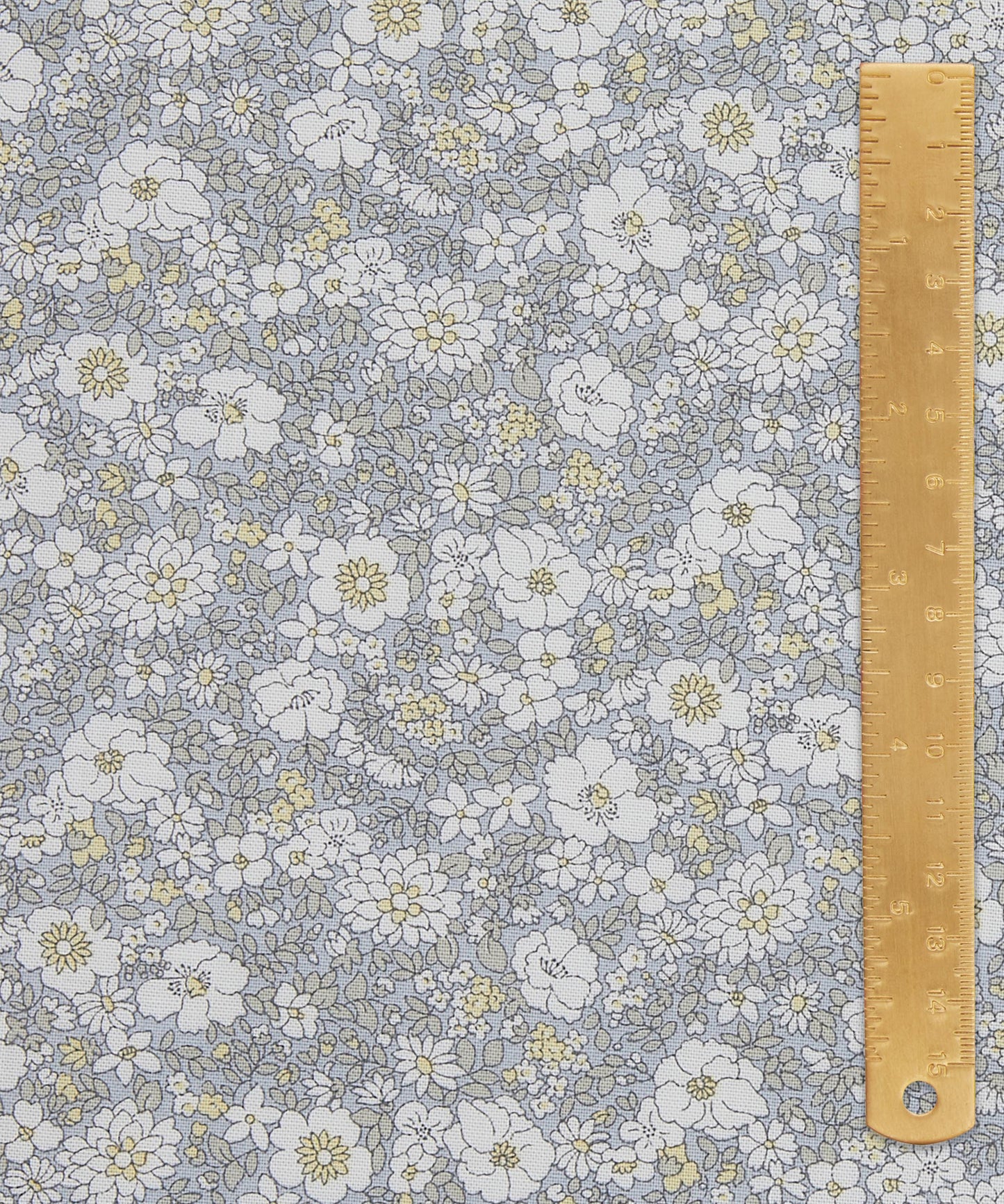 Arley Blossom Lasenby Quilting Cotton Fabric - Gray - Liberty