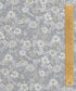Arley Blossom Lasenby Quilting Cotton Fabric - Gray - Liberty