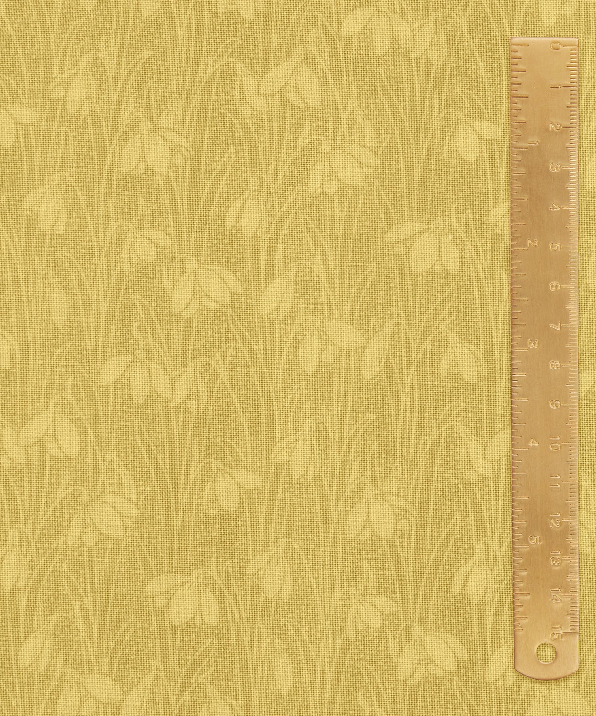 Beeswax Grey Snowdrop Spot Lasenby Quilting Cotton Fabric - Yellow - Liberty
