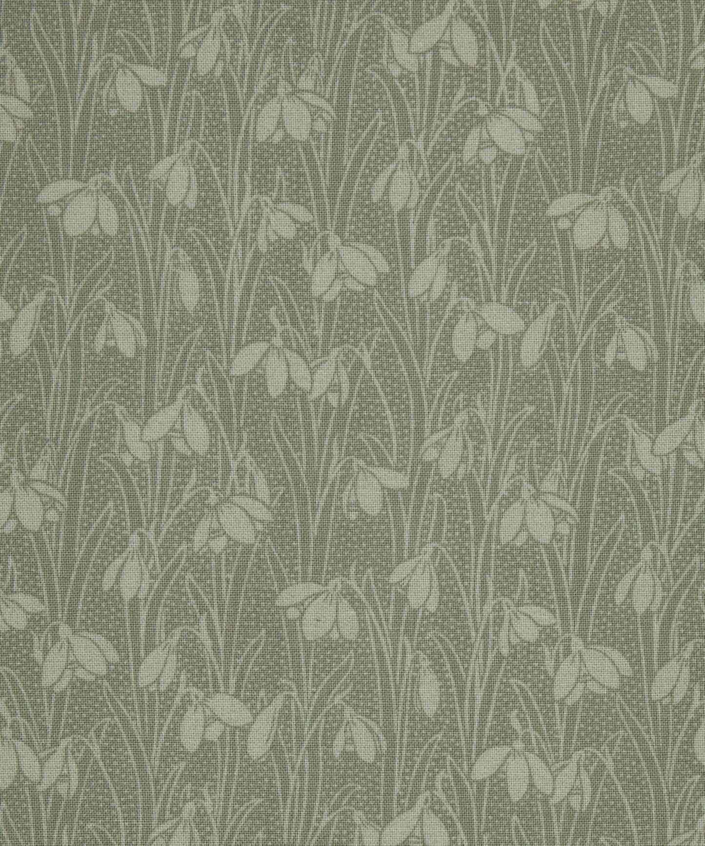 Lichen Snowdrop Spot Lasenby Quilting Cotton Fabric - Green - Liberty