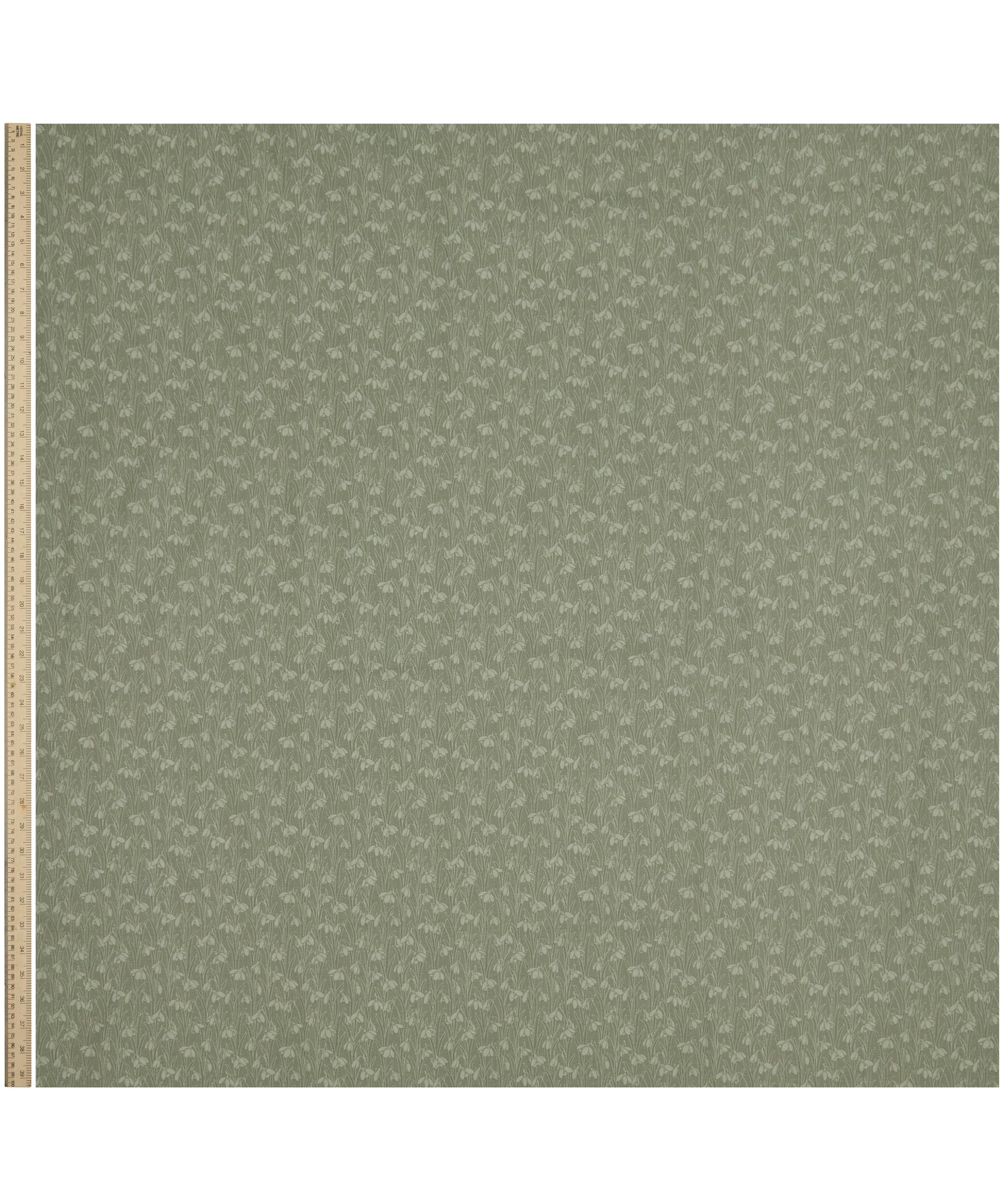 Lichen Snowdrop Spot Lasenby Quilting Cotton Fabric - Green - Liberty