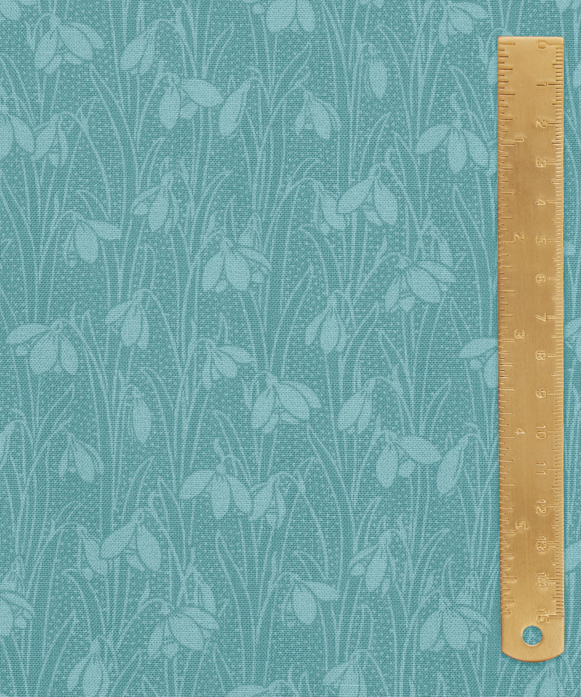 Steely Sky Snowdrop Spot Lasenby Quilting Cotton Fabric - Blue - Liberty