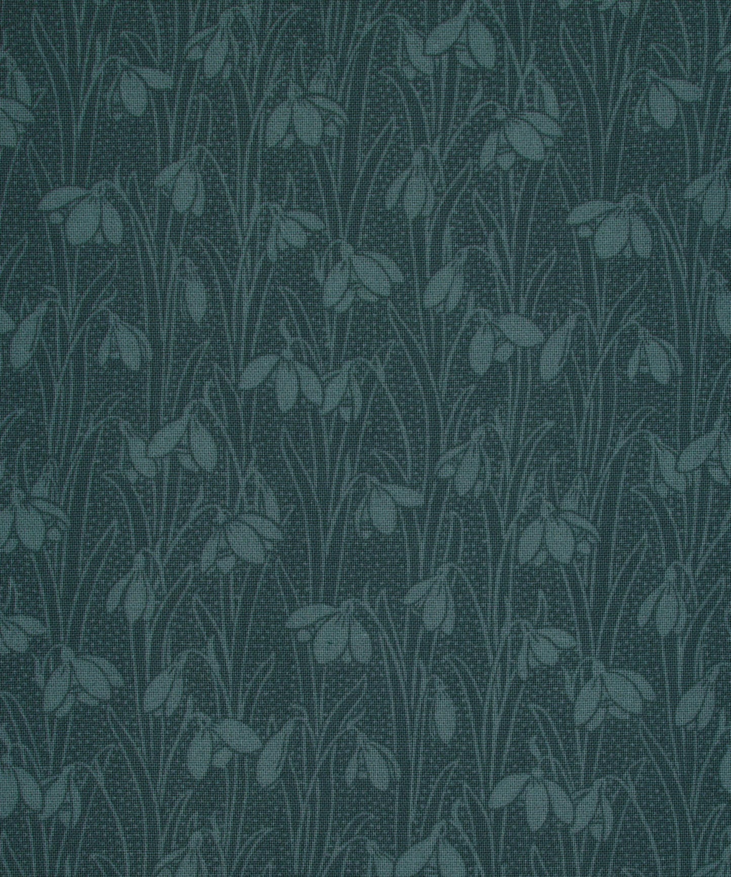 Indigo Delphinium Snowdrop Spot Lasenby Quilting Cotton Fabric - Blue - Liberty