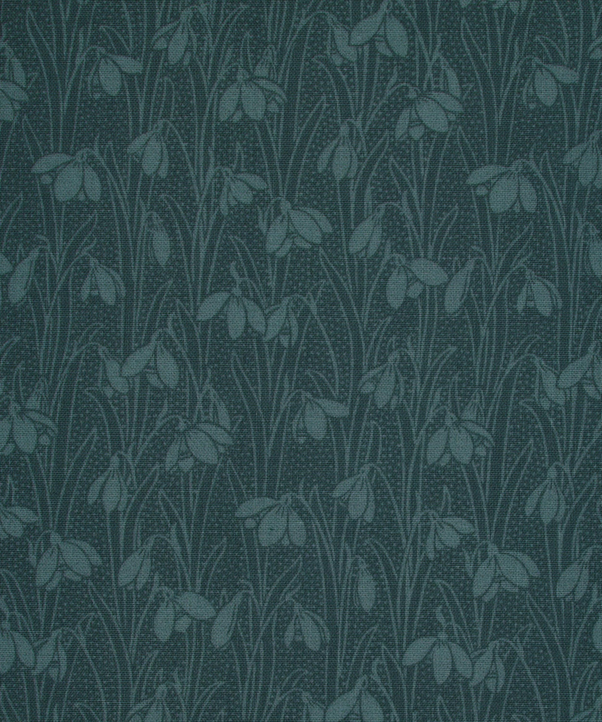 Indigo Delphinium Snowdrop Spot Lasenby Quilting Cotton Fabric - Blue - Liberty