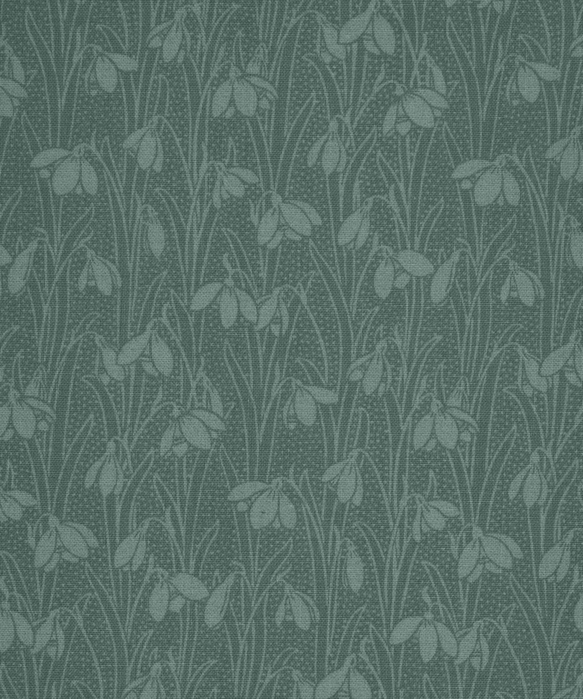 Smoked Glass Snowdrop Spot Lasenby Quilting Cotton Fabric - Teal - Liberty