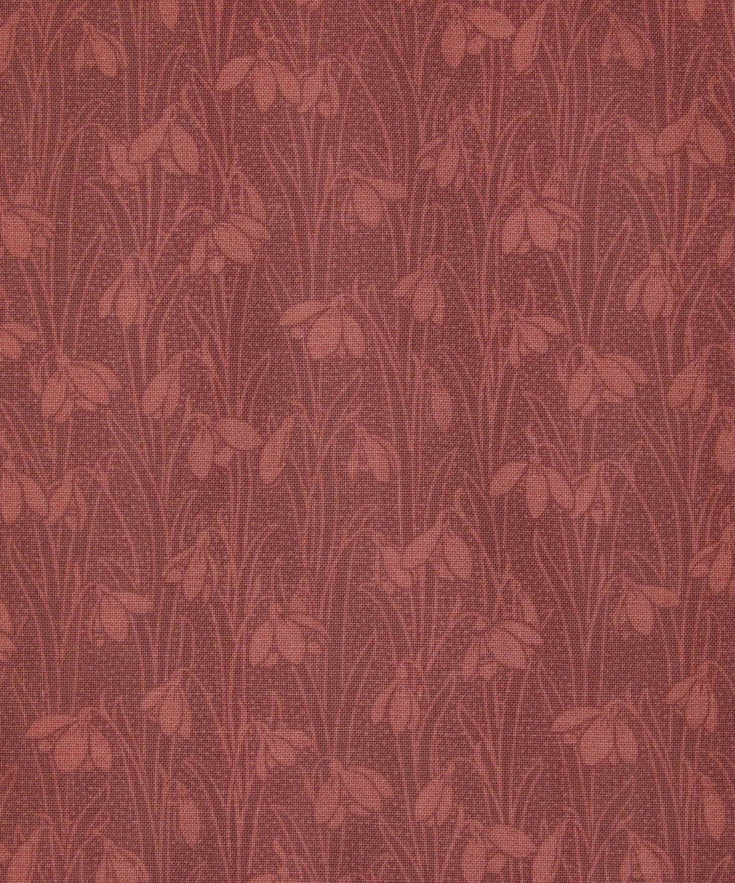 Sienna Red Snowdrop Spot Lasenby Quilting Cotton Fabric - Red - Liberty