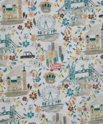 Pride And Bloom Organic Tana Lawn™ Cotton Fabric - Multicolor - Liberty