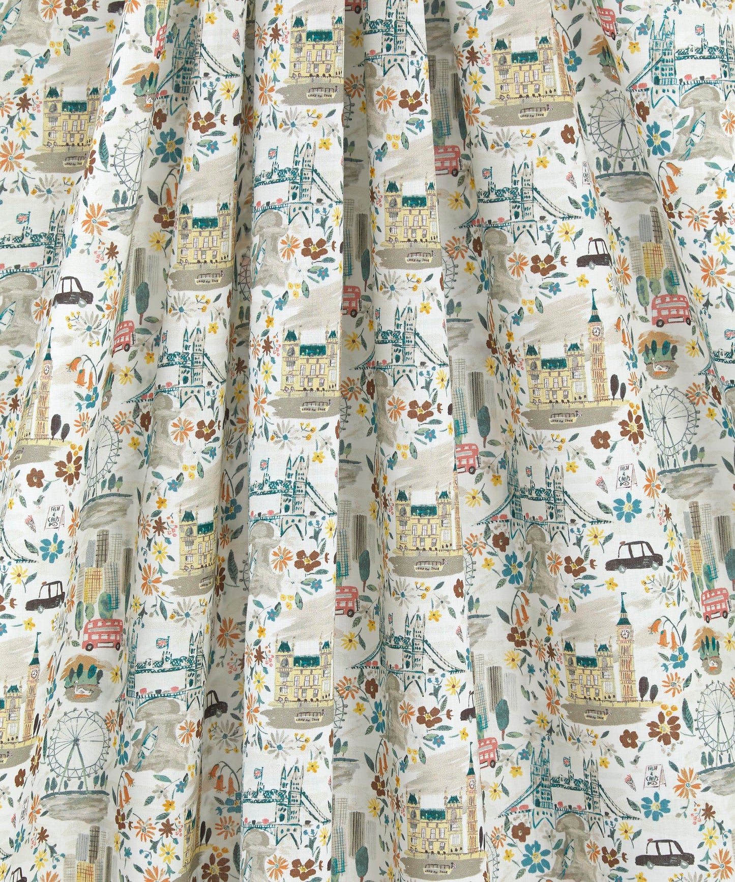Pride And Bloom Organic Tana Lawn™ Cotton Fabric - Multicolor - Liberty
