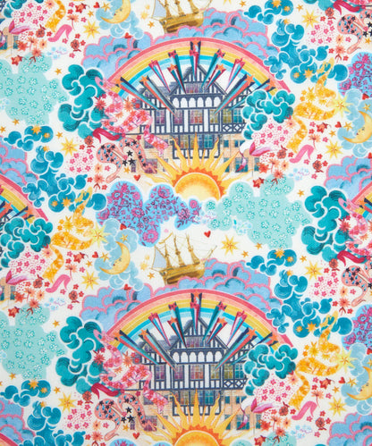 Tudor Dream Organic Tana Lawn™ Cotton Fabric - Multicolor - Liberty