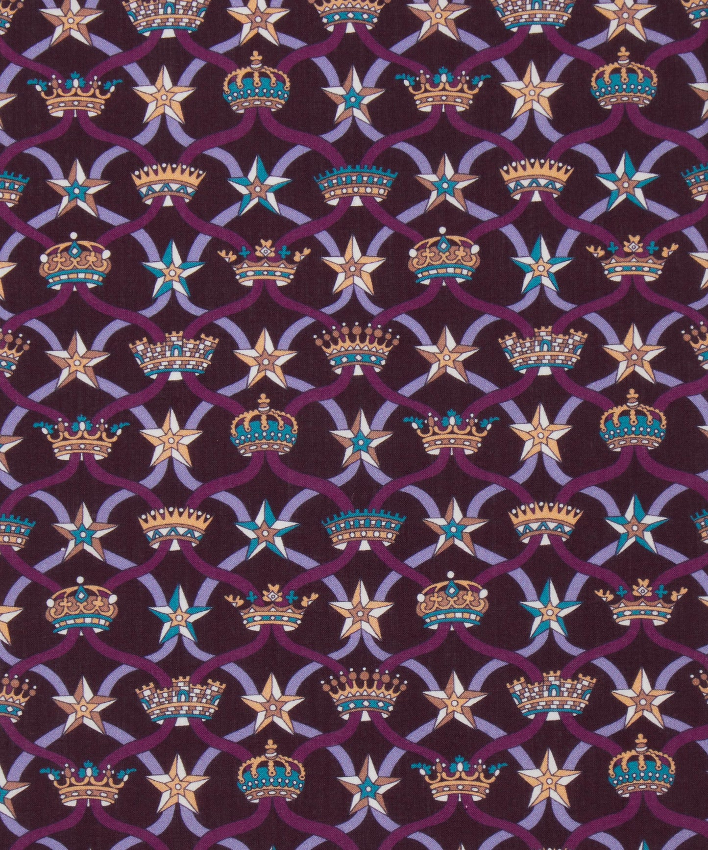 Windsor Ribbon Organic Tana Lawn™ Cotton Fabric - Purple - Liberty