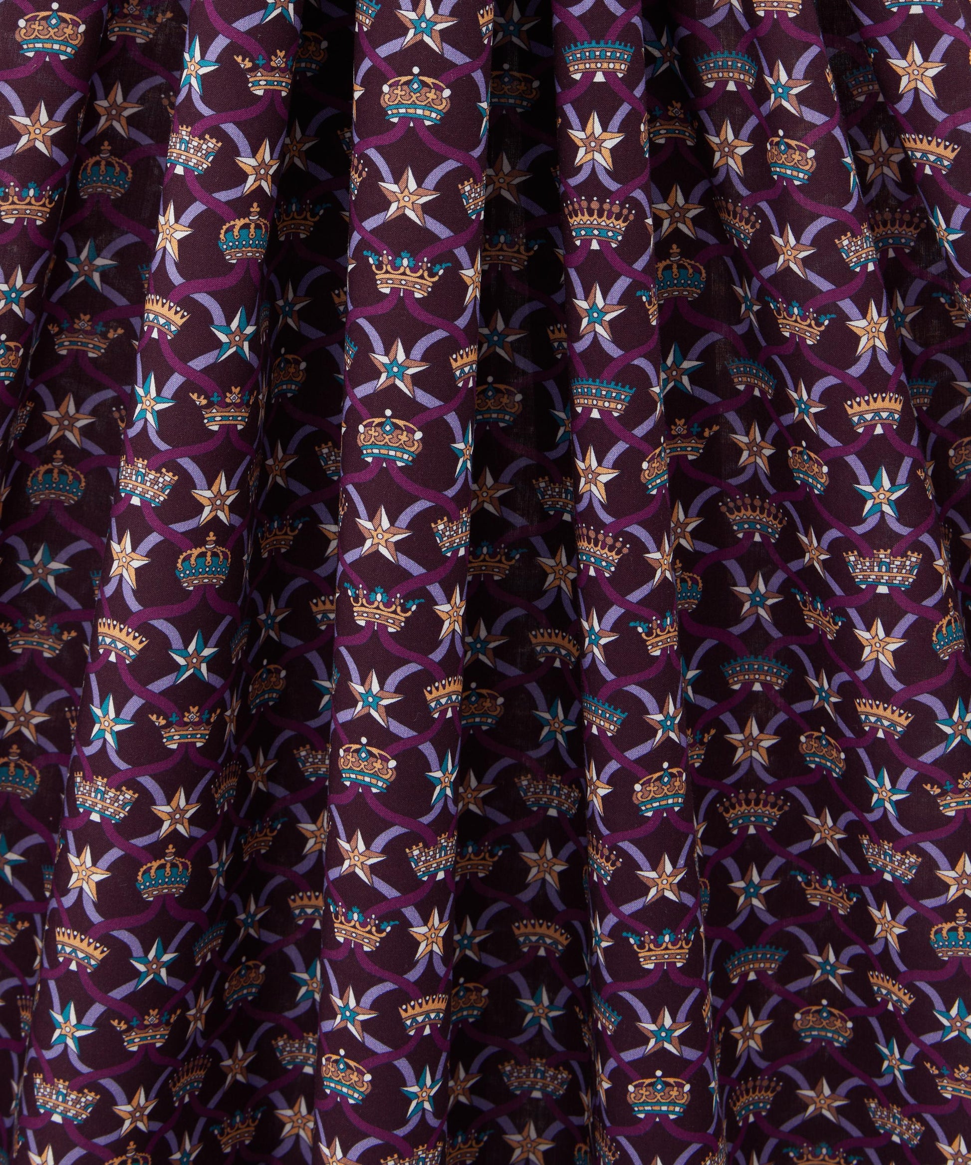 Windsor Ribbon Organic Tana Lawn™ Cotton Fabric - Purple - Liberty