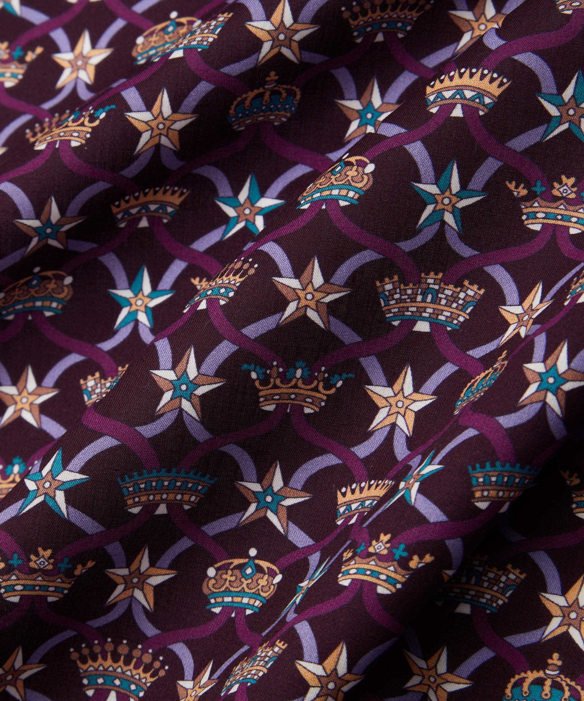 Windsor Ribbon Organic Tana Lawn™ Cotton Fabric - Purple - Liberty