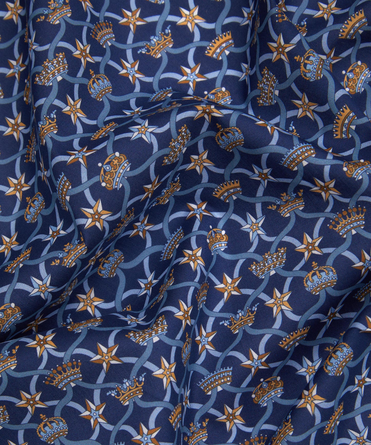 Windsor Ribbon Organic Tana Lawn™ Cotton Fabric - Blue - Liberty