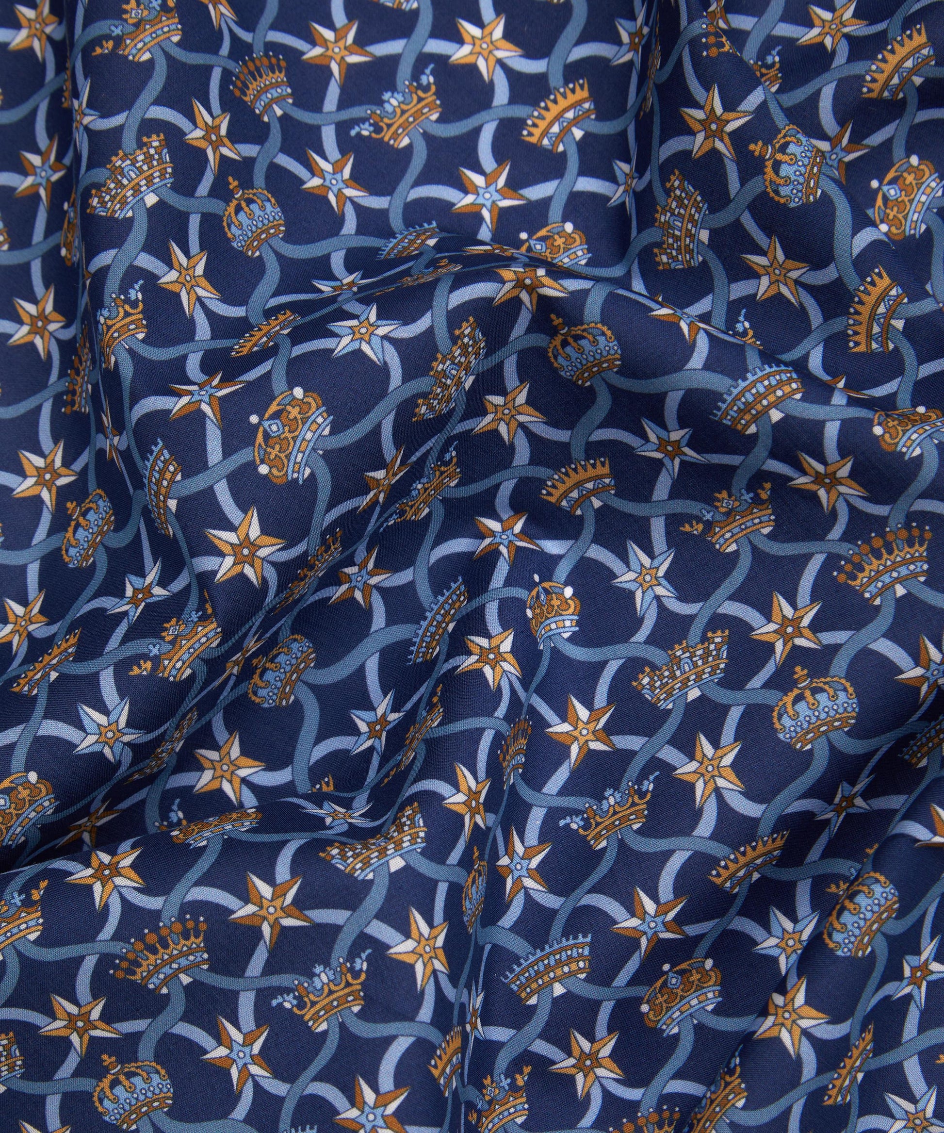 Windsor Ribbon Organic Tana Lawn™ Cotton Fabric - Blue - Liberty
