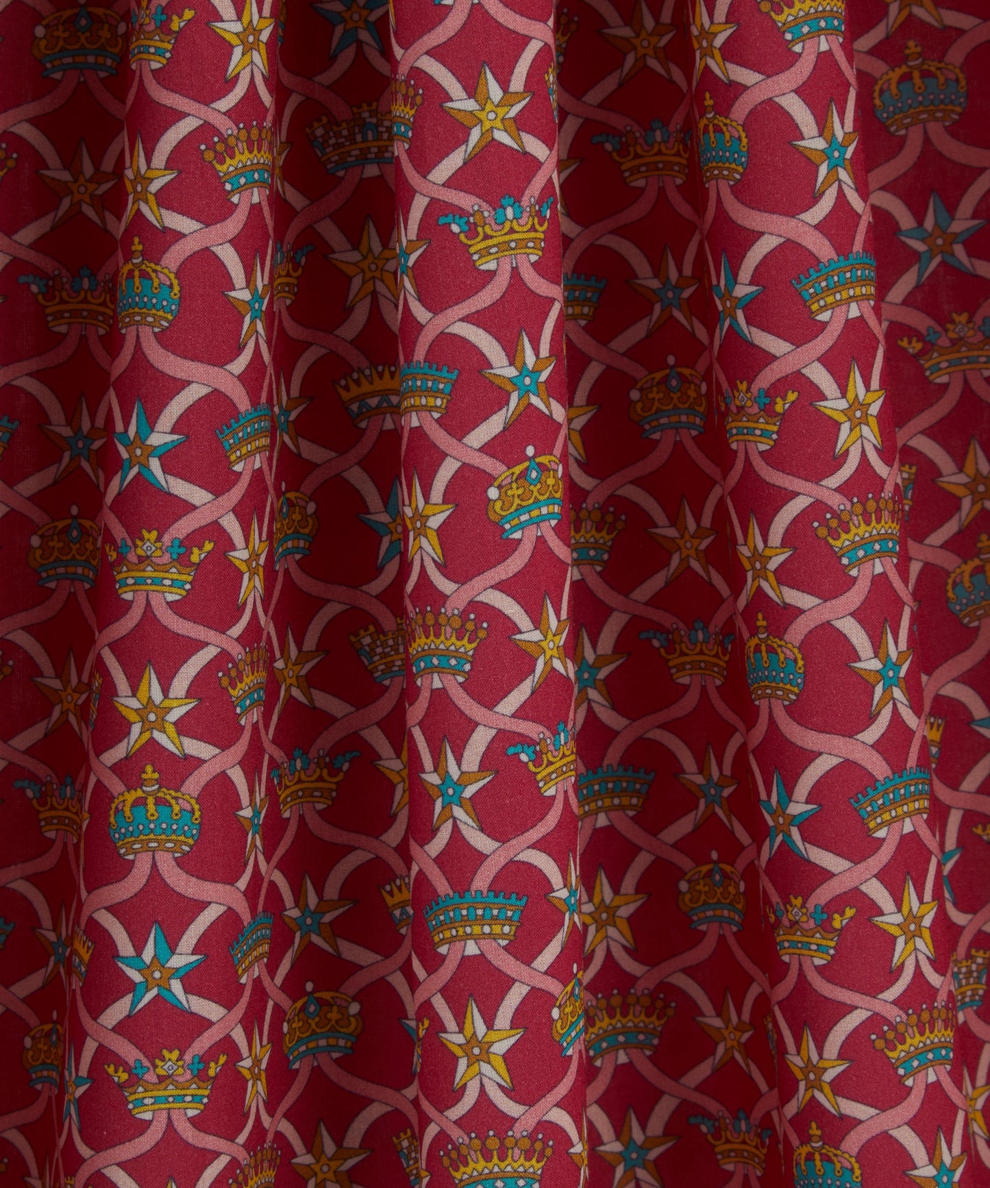 Windsor Ribbon Organic Tana Lawn™ Cotton Fabric - Red - Liberty