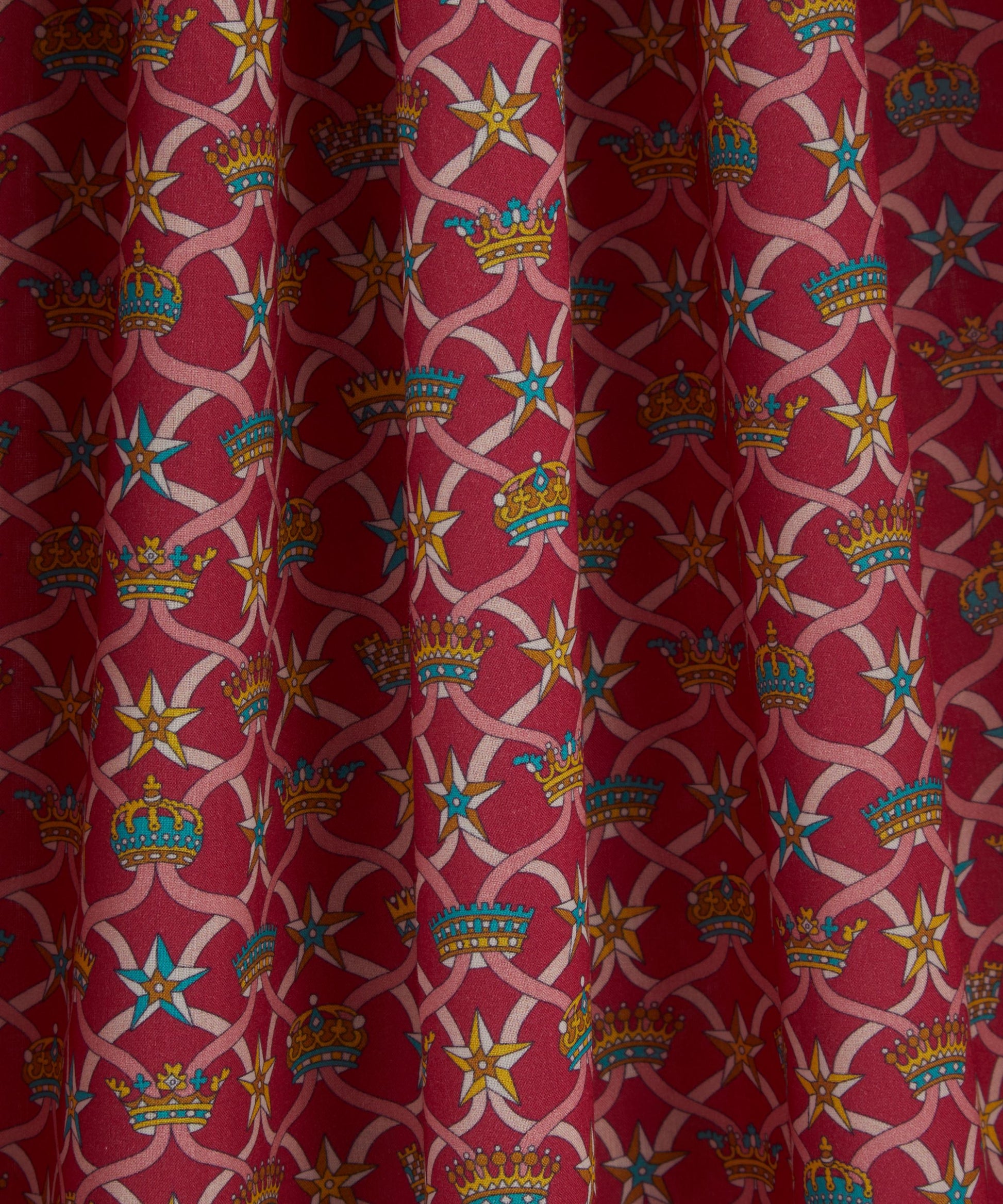 Windsor Ribbon Organic Tana Lawn™ Cotton Fabric - Red - Liberty