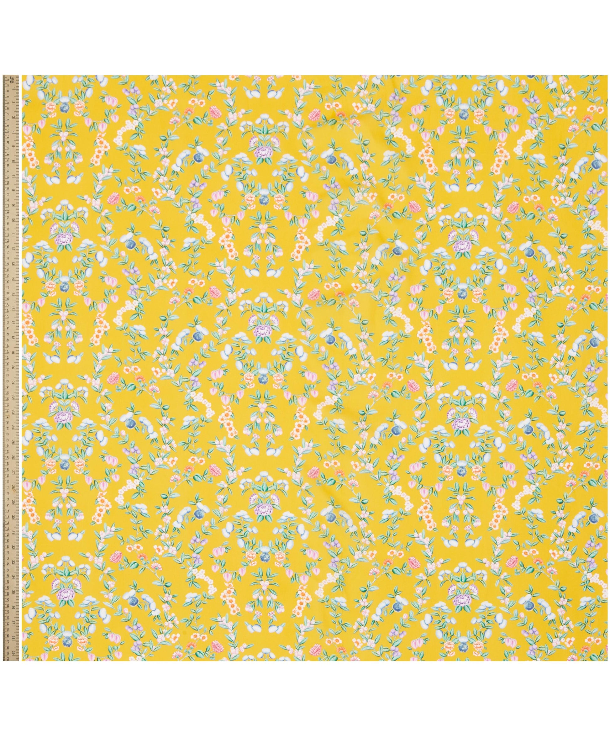 Eastern Trellis Organic Tana Lawn™ Cotton Fabric - Yellow - Liberty