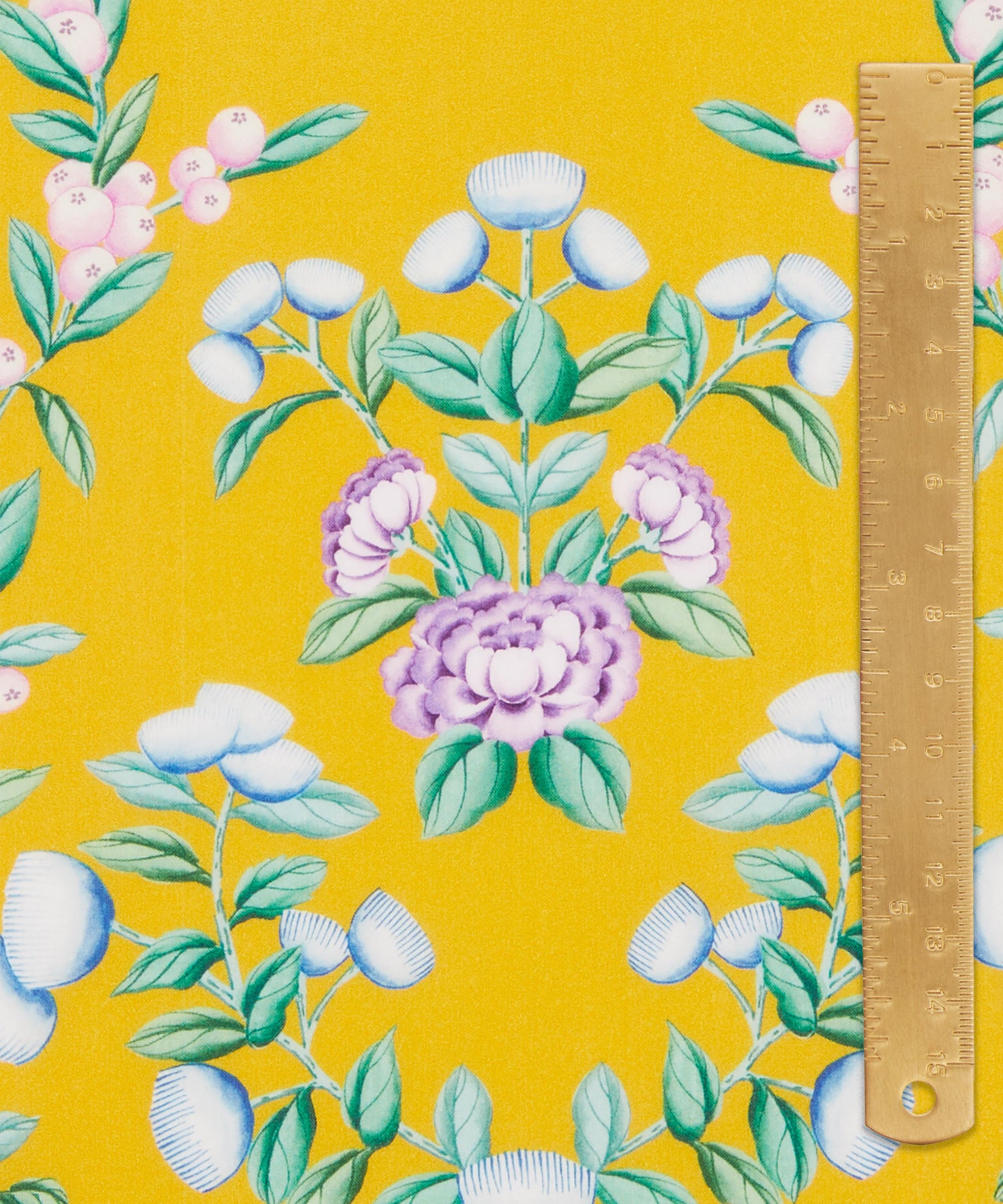 Eastern Trellis Organic Tana Lawn™ Cotton Fabric - Yellow - Liberty