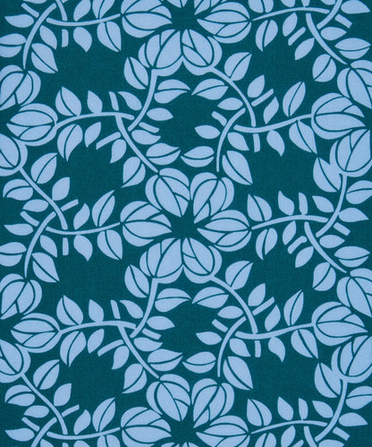 Rose Jive Organic Tana Lawn™ Cotton Fabric - Blue - Liberty