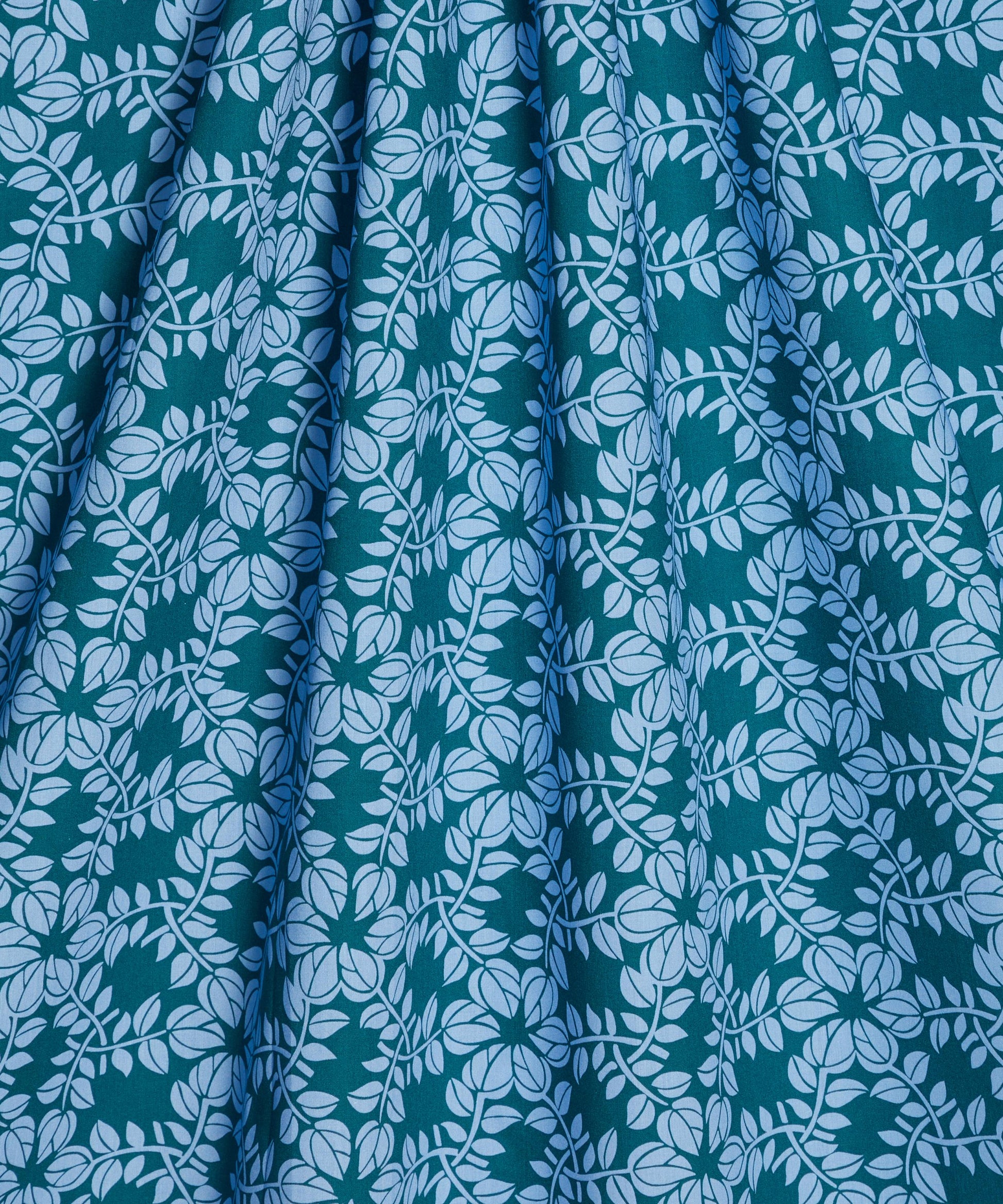 Rose Jive Organic Tana Lawn™ Cotton Fabric - Blue - Liberty