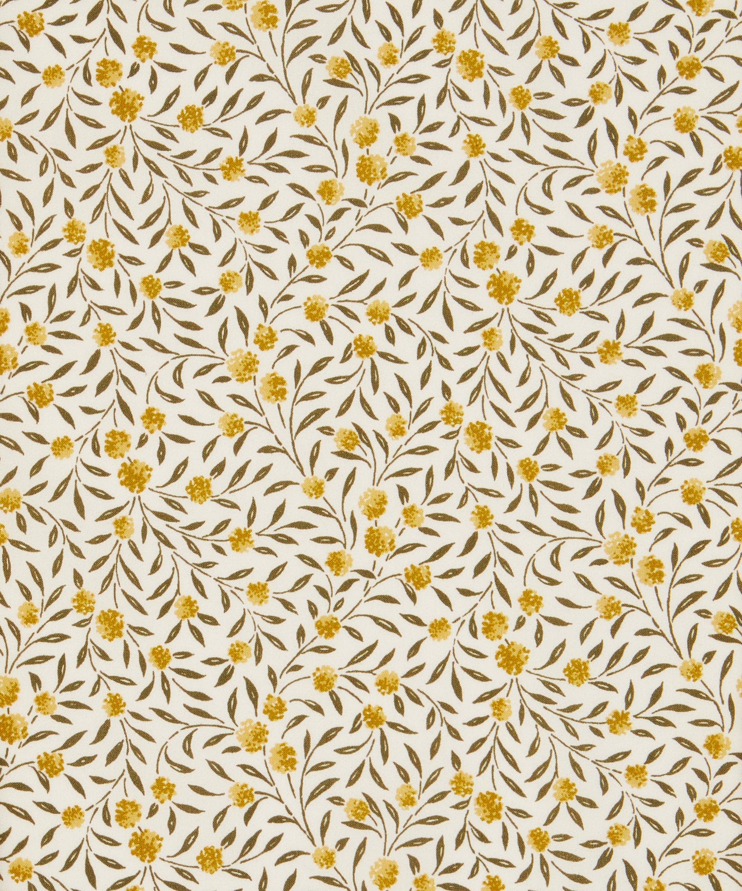 Myrtle Cotton Poplin Fabric - Yellow - Liberty