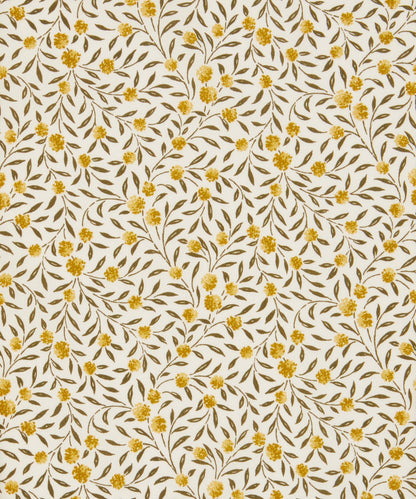Myrtle Cotton Poplin Fabric - Yellow - Liberty