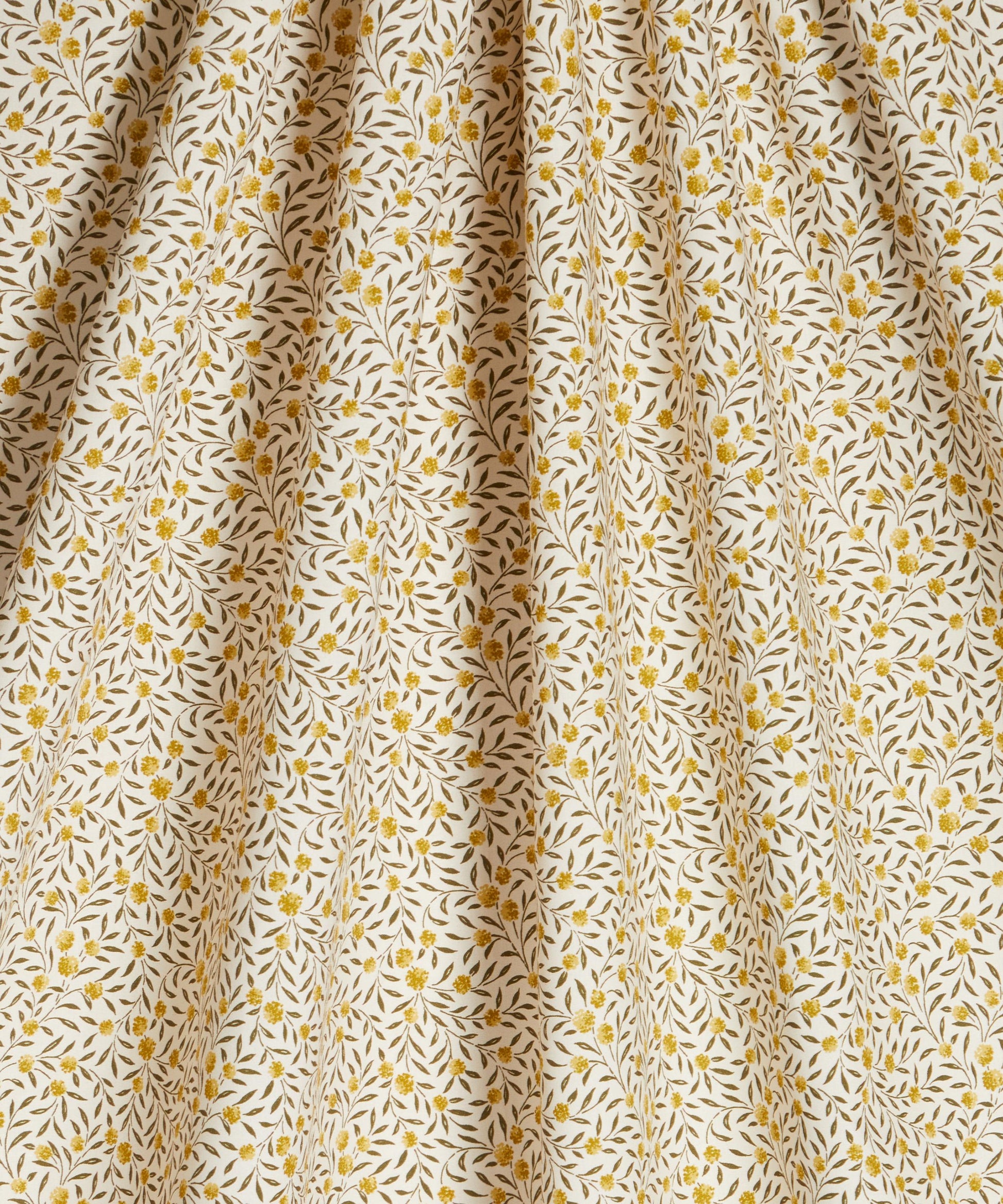 Myrtle Cotton Poplin Fabric - Yellow - Liberty