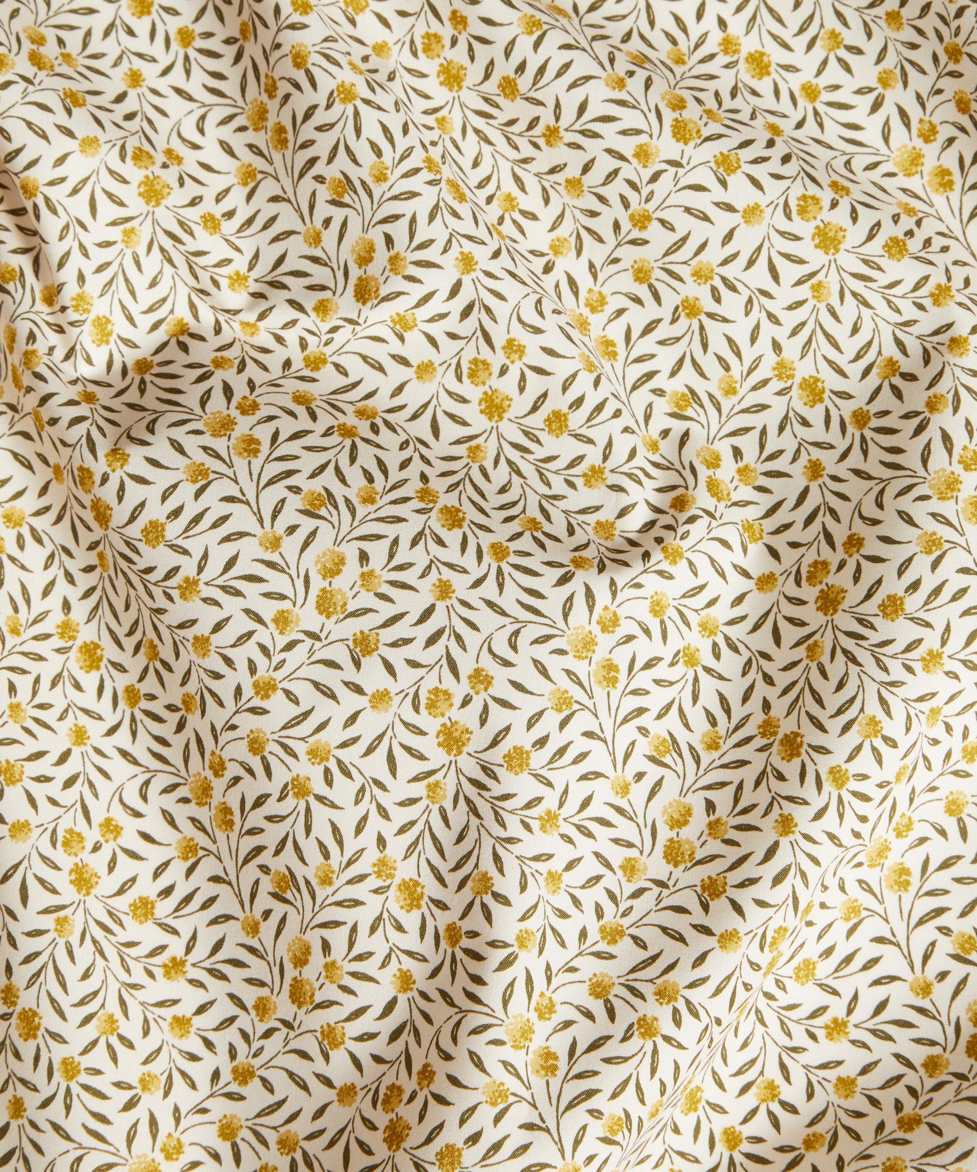 Myrtle Cotton Poplin Fabric - Yellow - Liberty