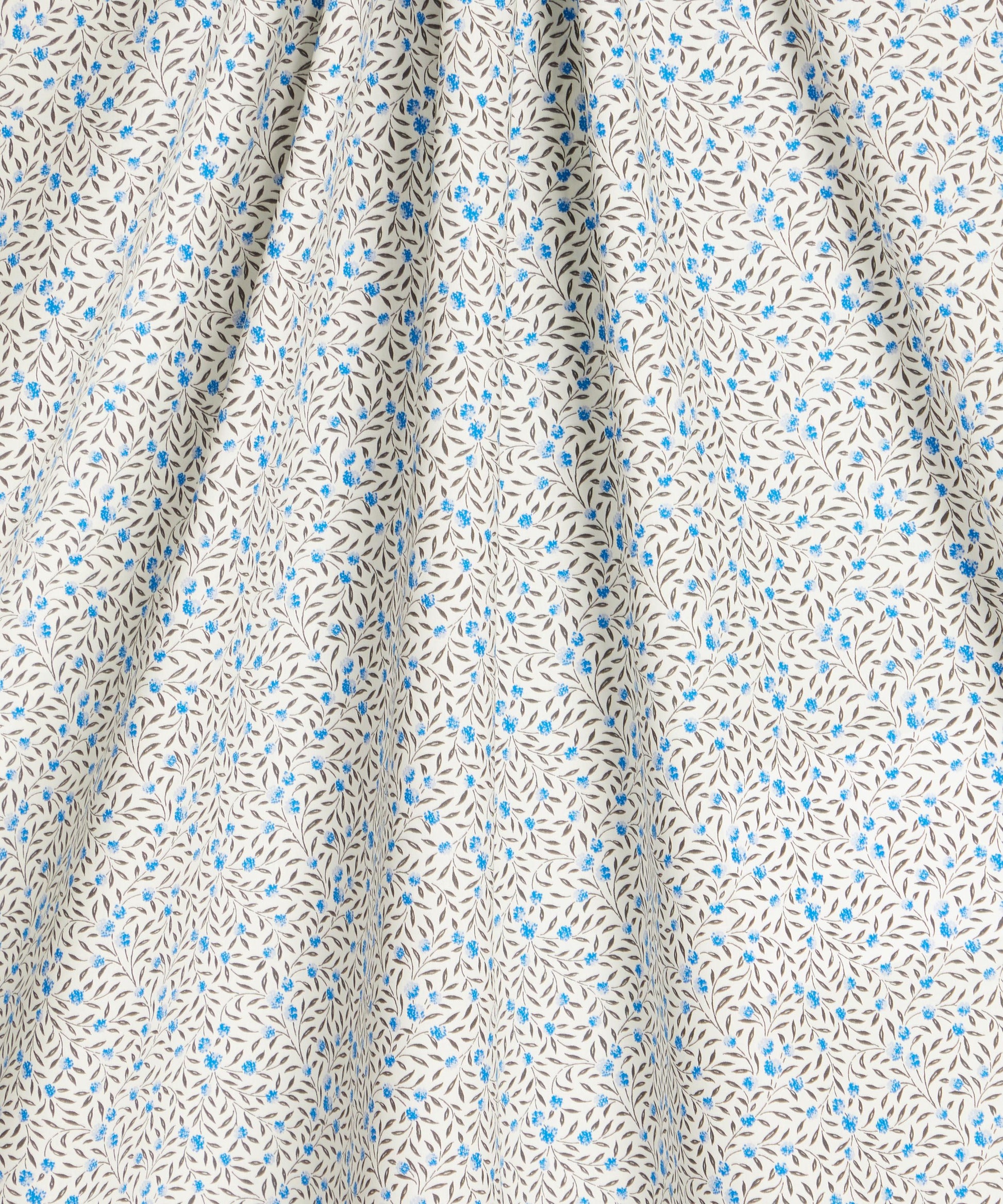 Myrtle Cotton Poplin Fabric - Blue - Liberty