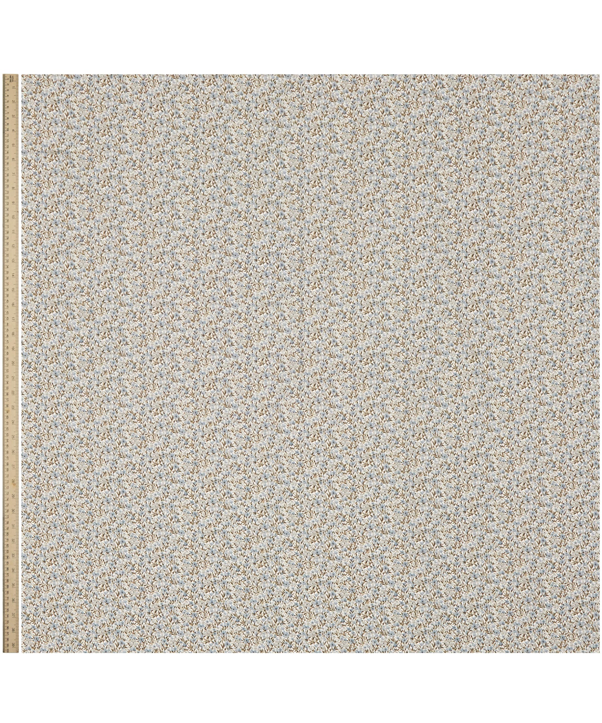 Rhea Cotton Poplin Fabric - Brown - Liberty