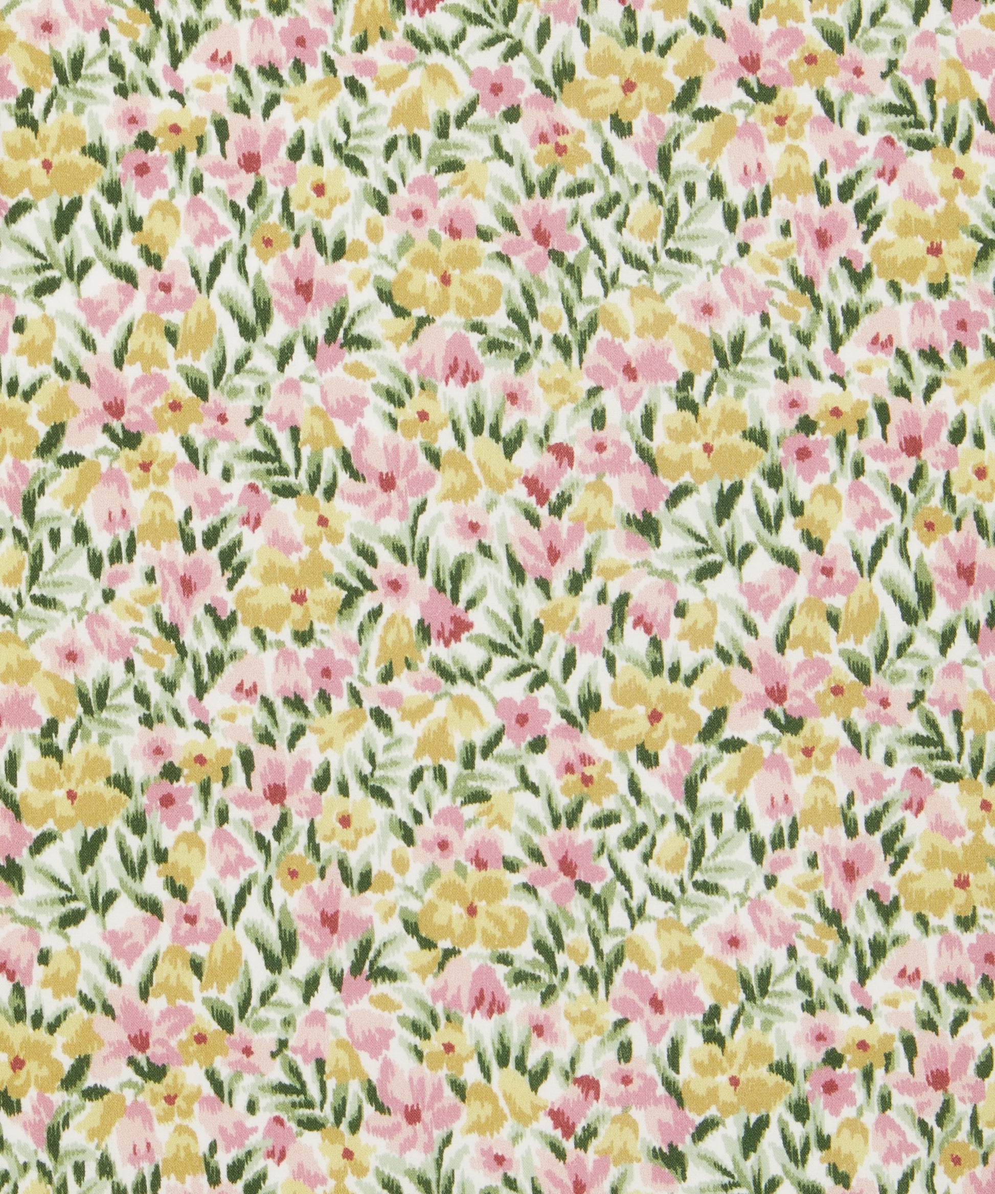 Rhea Cotton Poplin Fabric - Green - Liberty