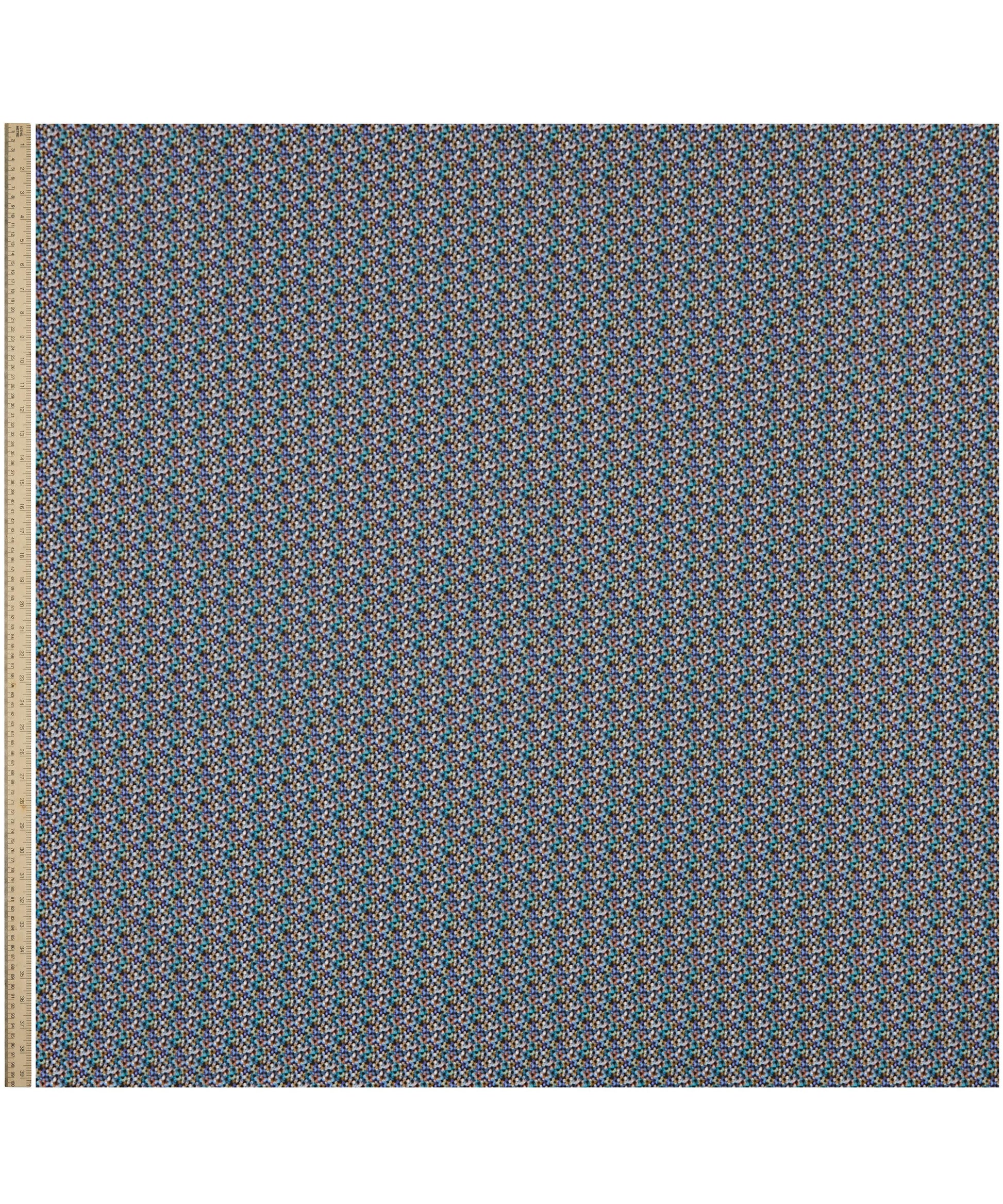 Frances Clarke Cotton Poplin Fabric - Blue - Liberty