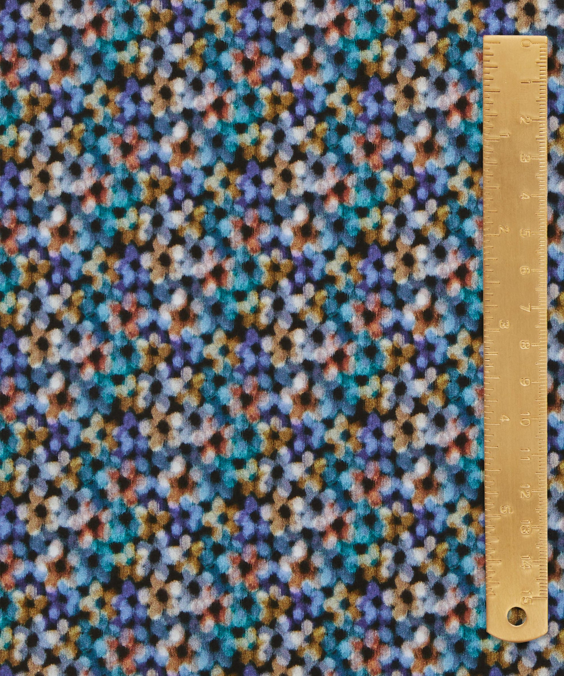 Frances Clarke Cotton Poplin Fabric - Blue - Liberty