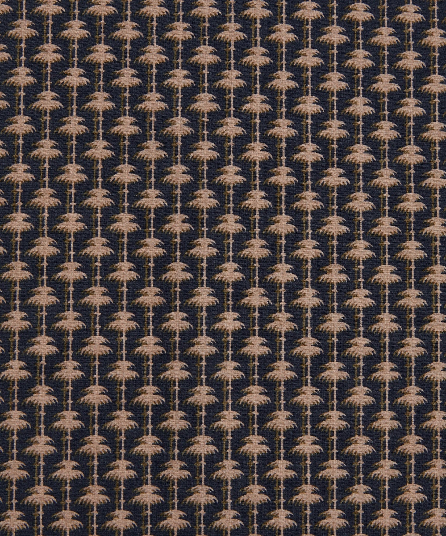 Apollo’s Palm Cotton Poplin Fabric - Black - Liberty