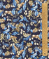 Oak Crown Cotton Poplin Fabric - Blue - Liberty