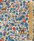 Salters Forest Cotton Poplin Fabric - Blue - Liberty