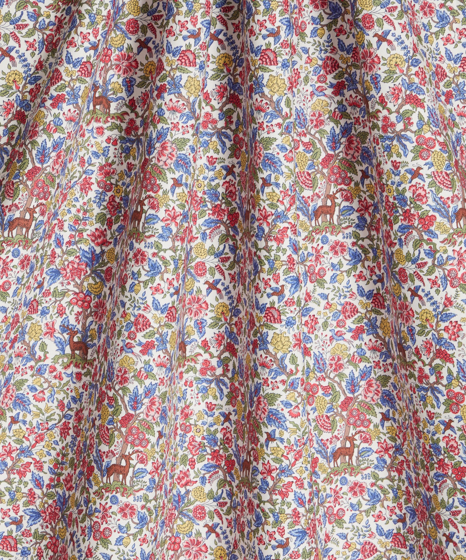 Salters Forest Cotton Poplin Fabric - Multicolor - Liberty