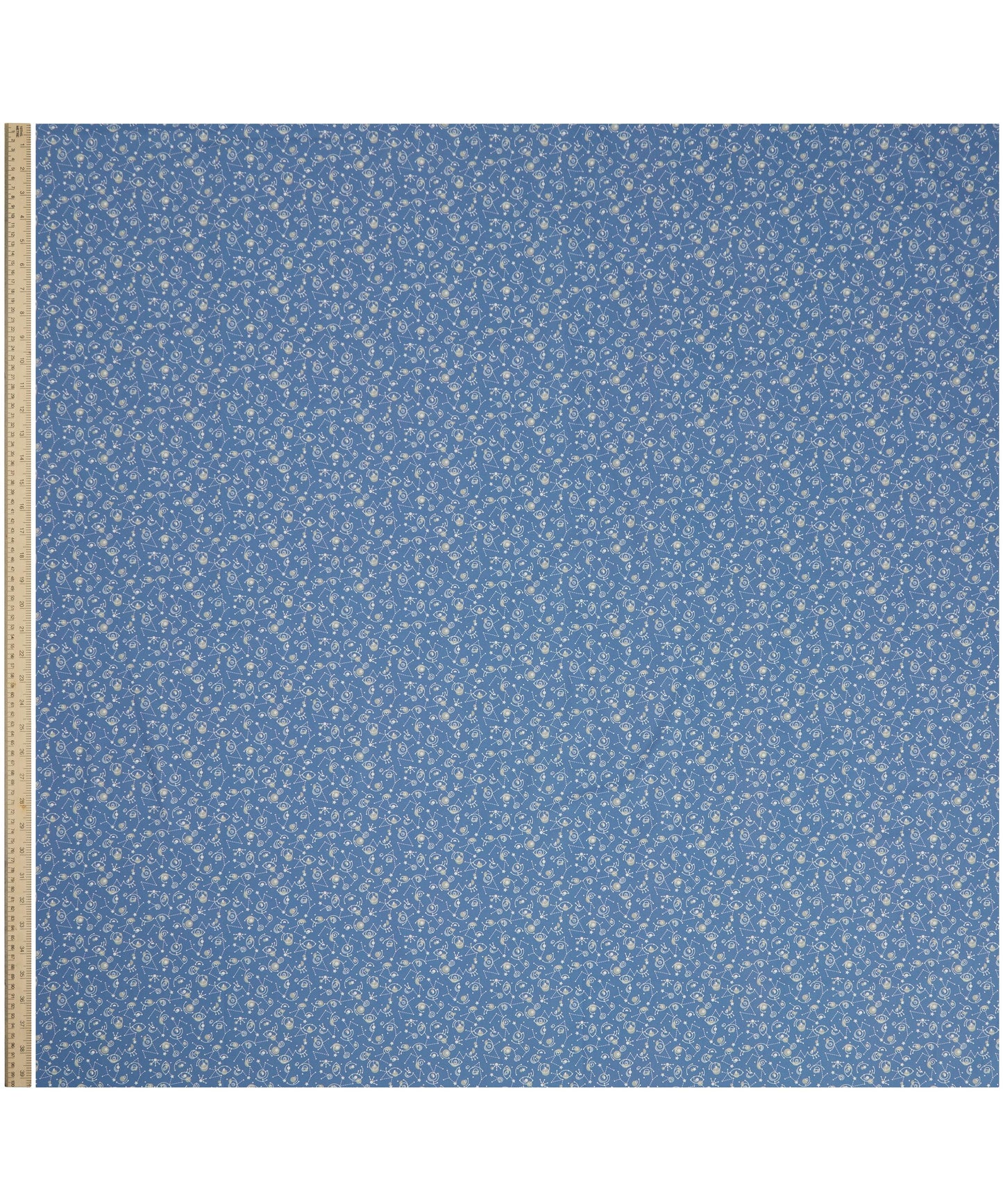 Cyclopes Cotton Poplin Fabric - Blue - Liberty