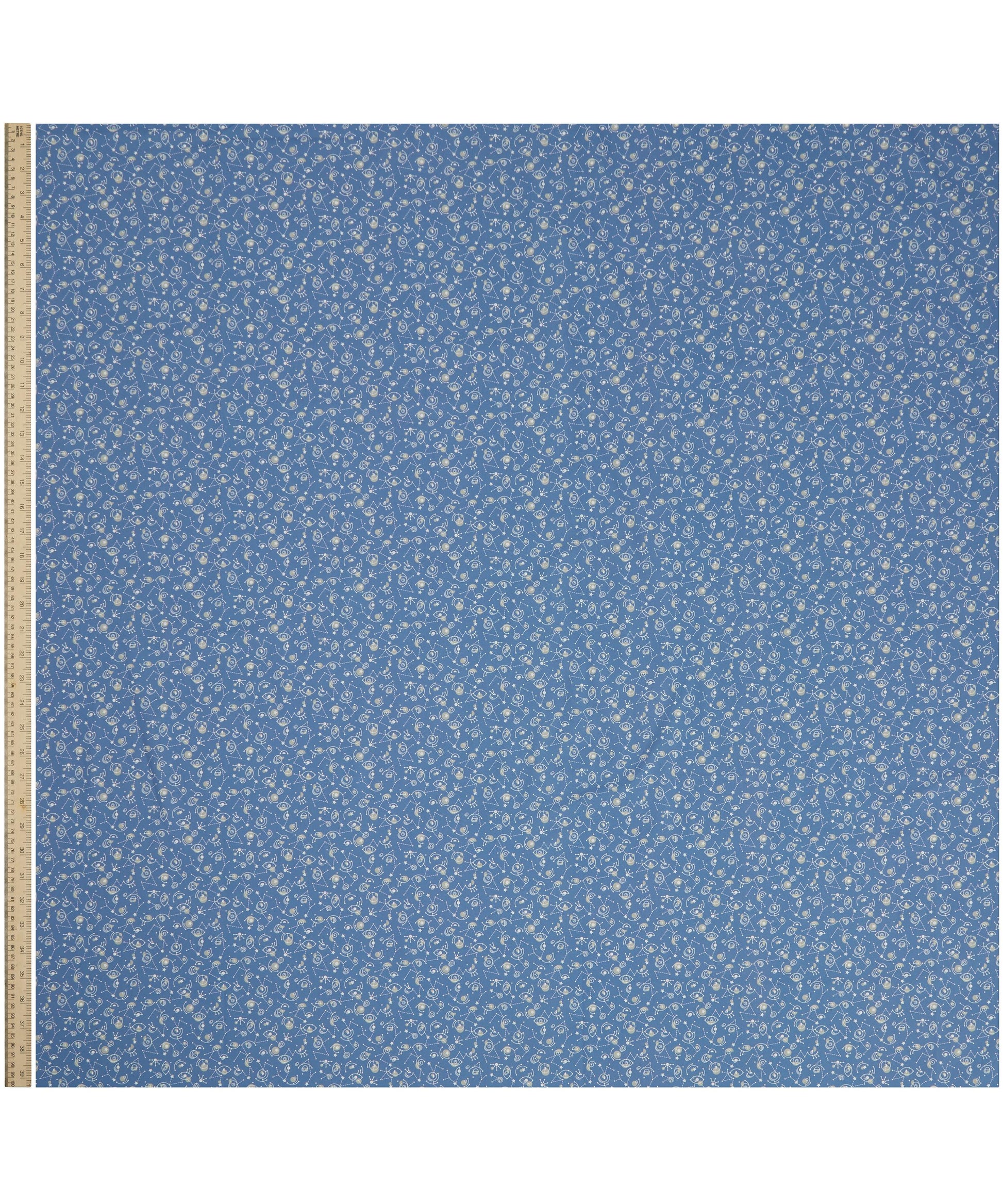 Cyclopes Cotton Poplin Fabric - Blue - Liberty